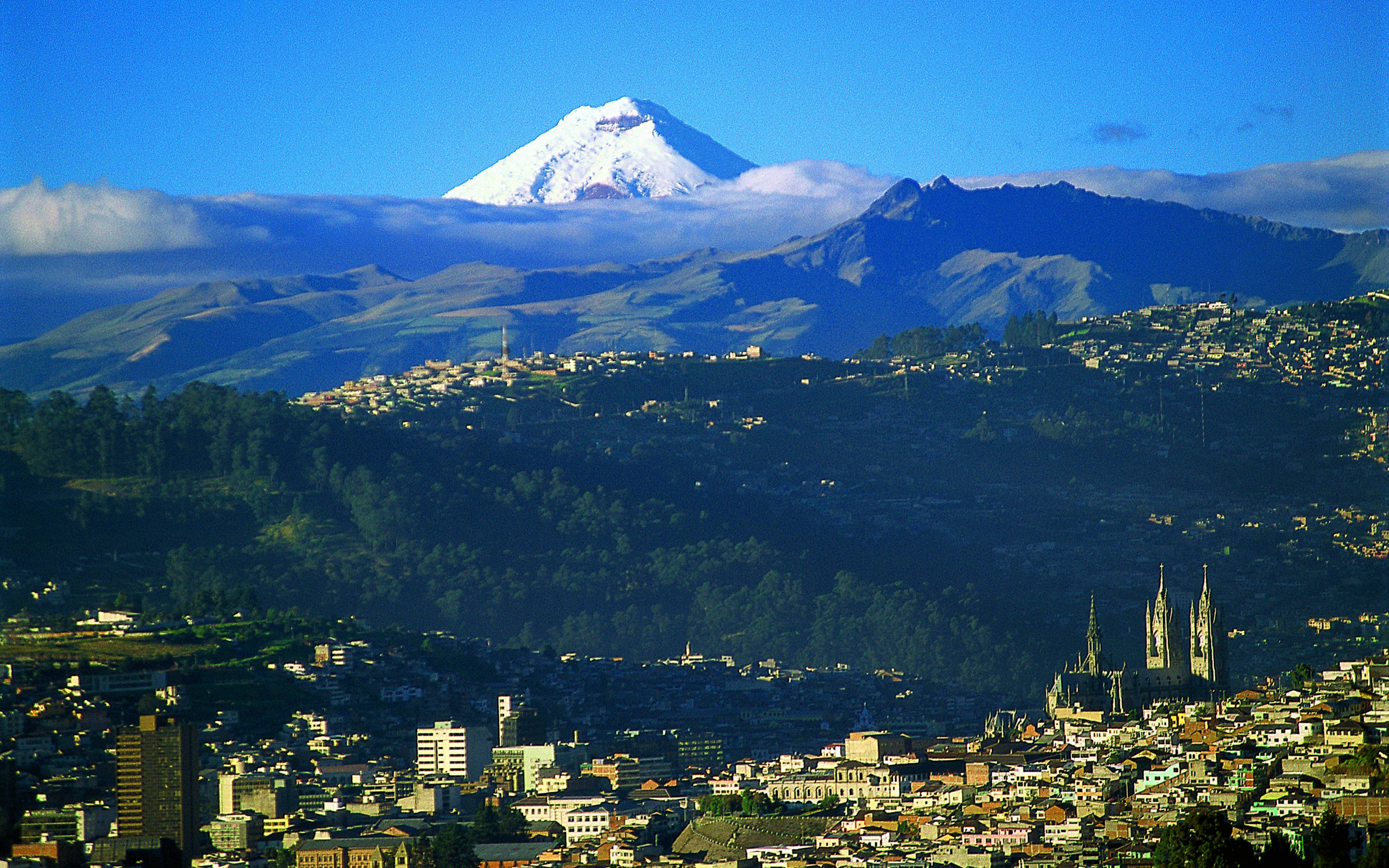 Arrivo a Quito sulle Ande 