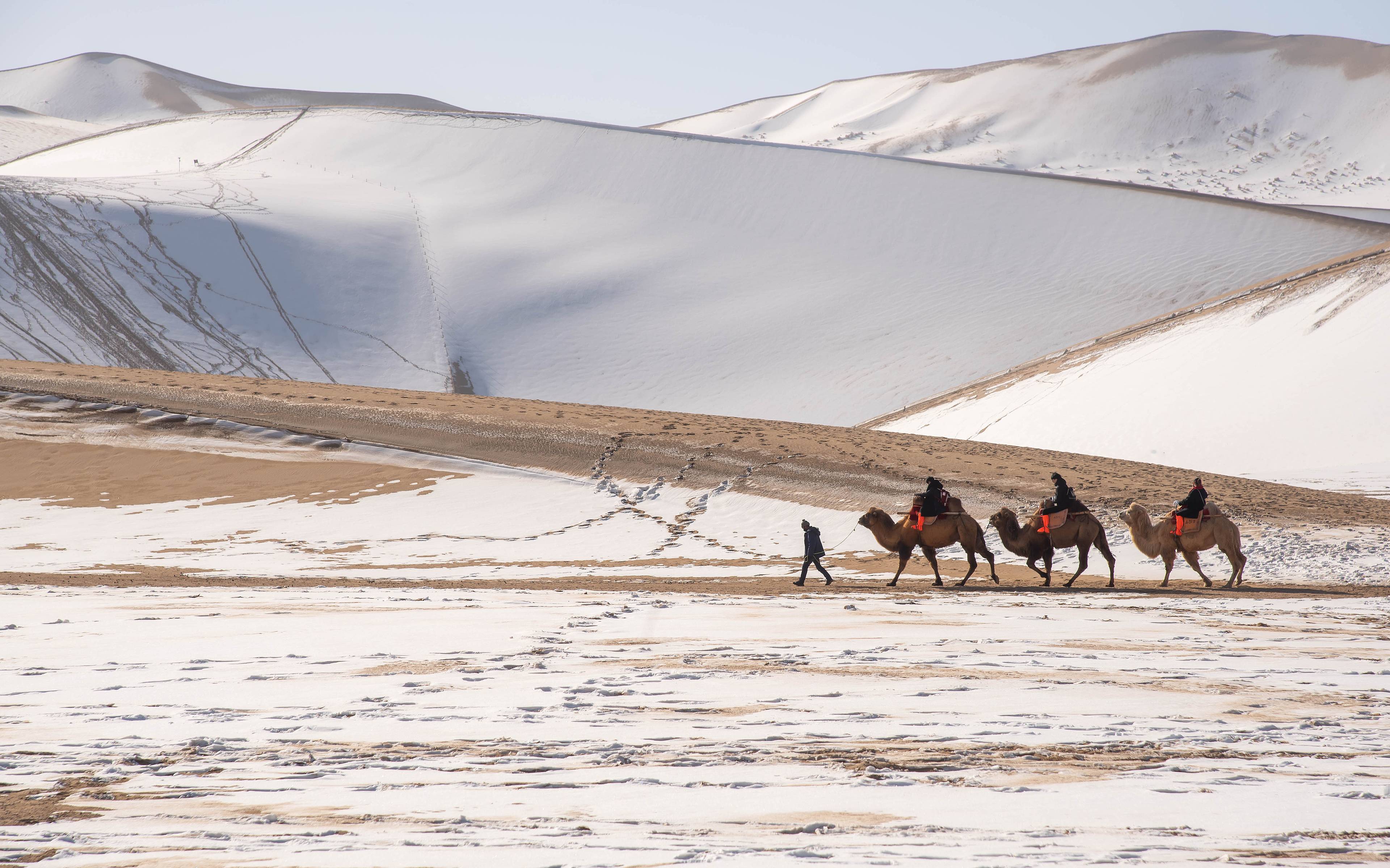 Ikh Gazariin Chuluu e il deserto del Gobi