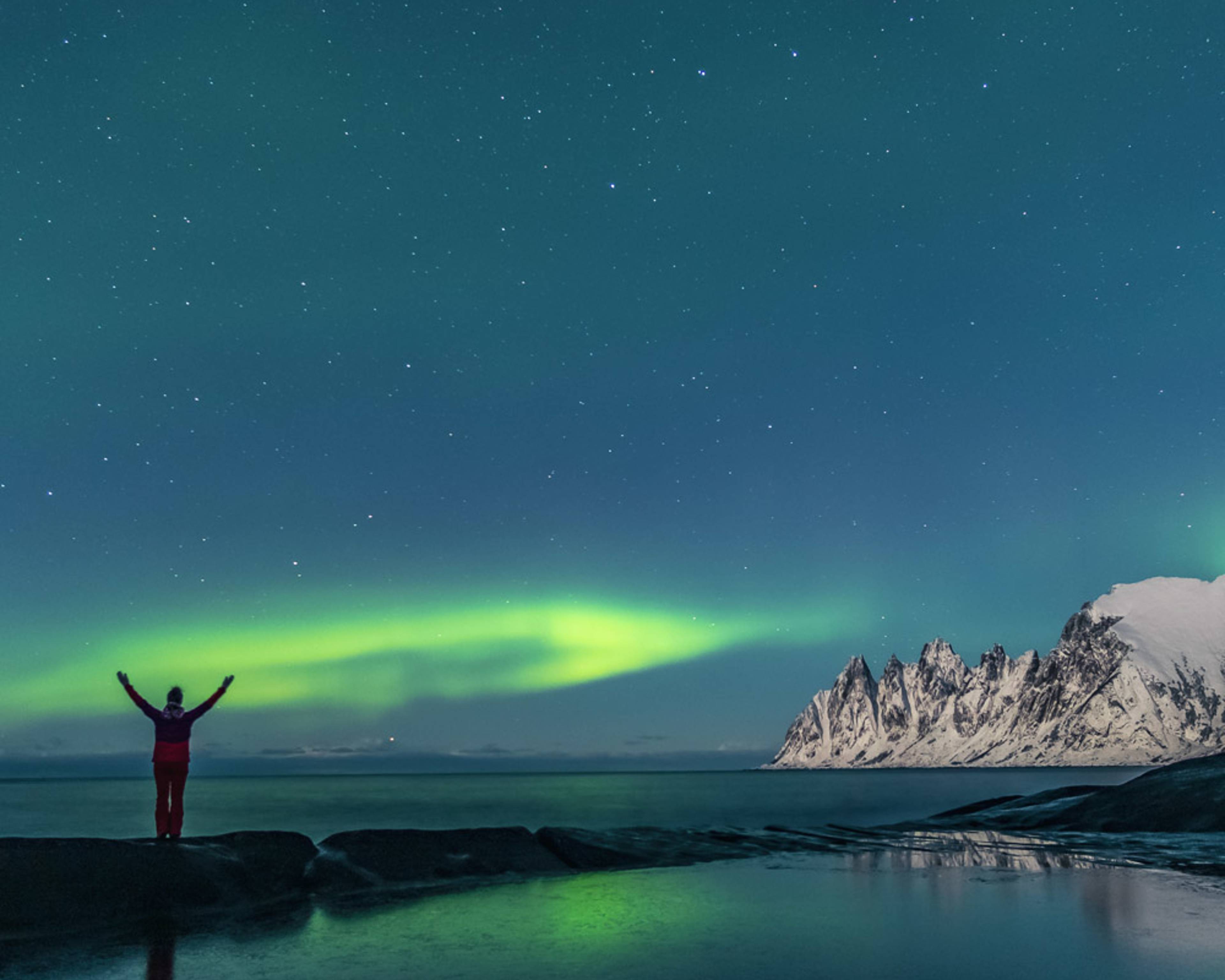 Crea il tuo viaggio su misura per osservare l'aurora boreale in Norvegia
