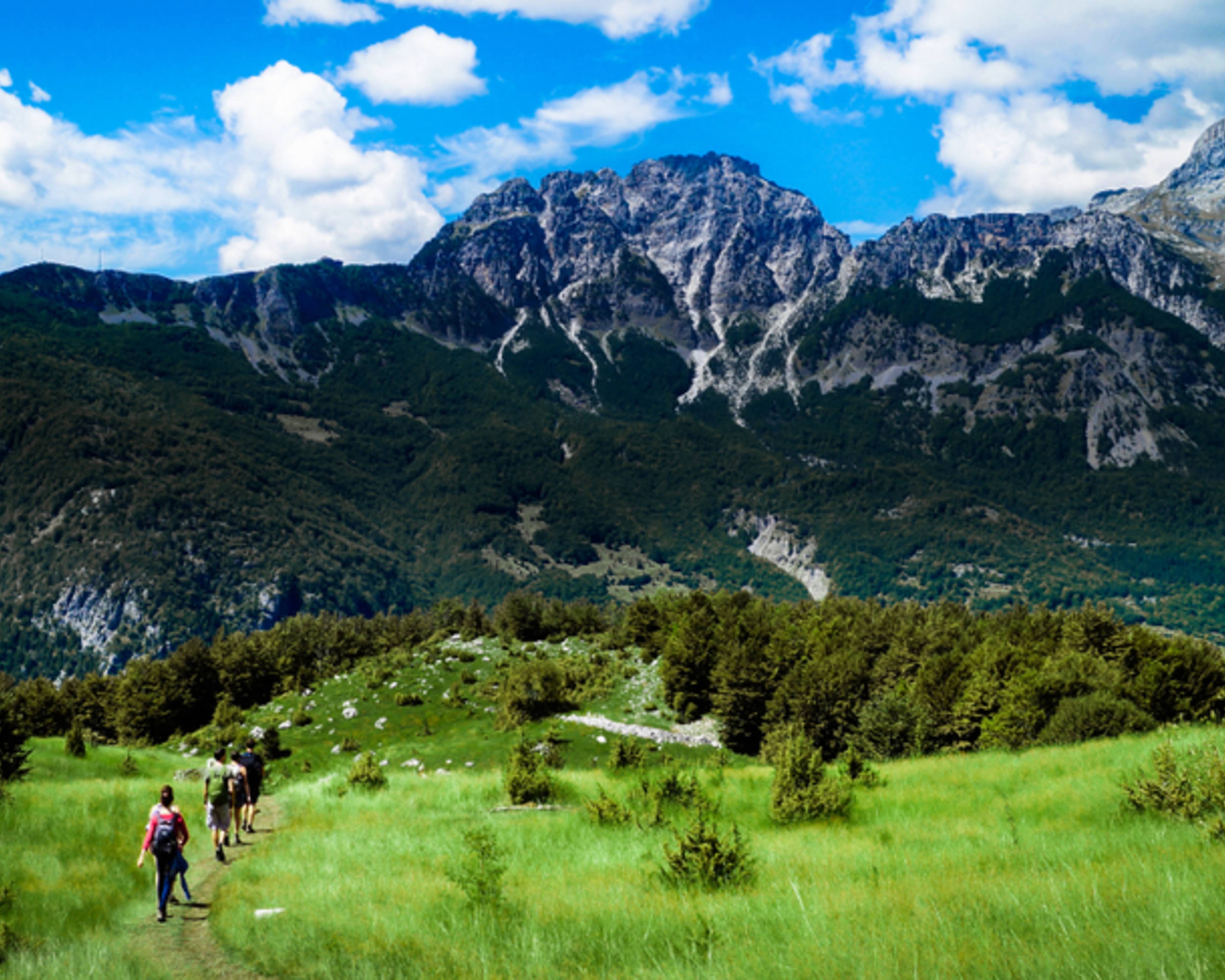 Escape en los Alpes Albaneses