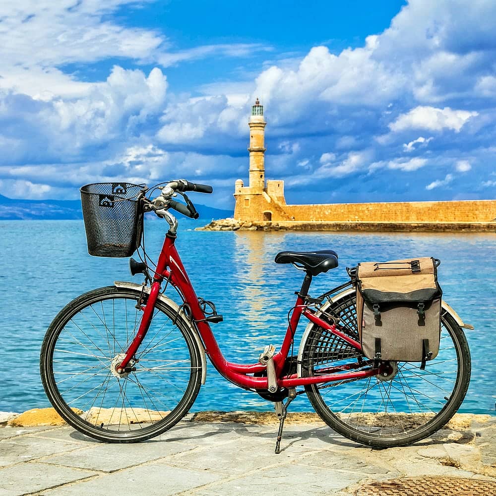 Creta in bicicletta: spiagge, vini e cultura