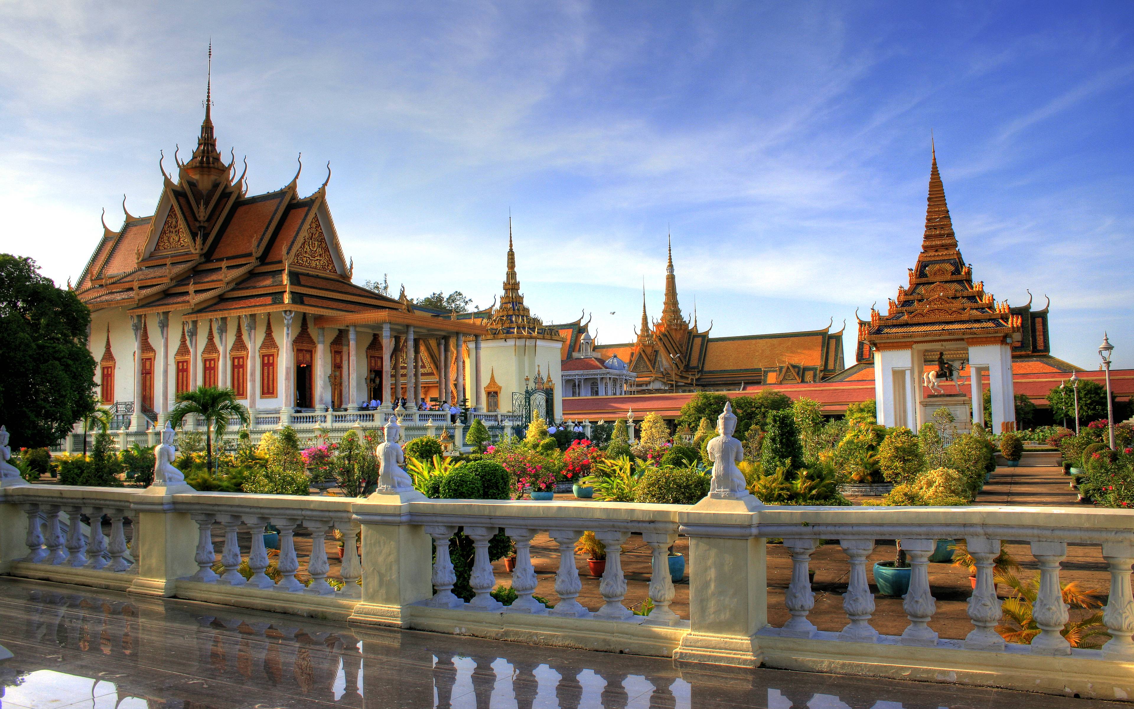Las vistas de la capital, Phnom Penh