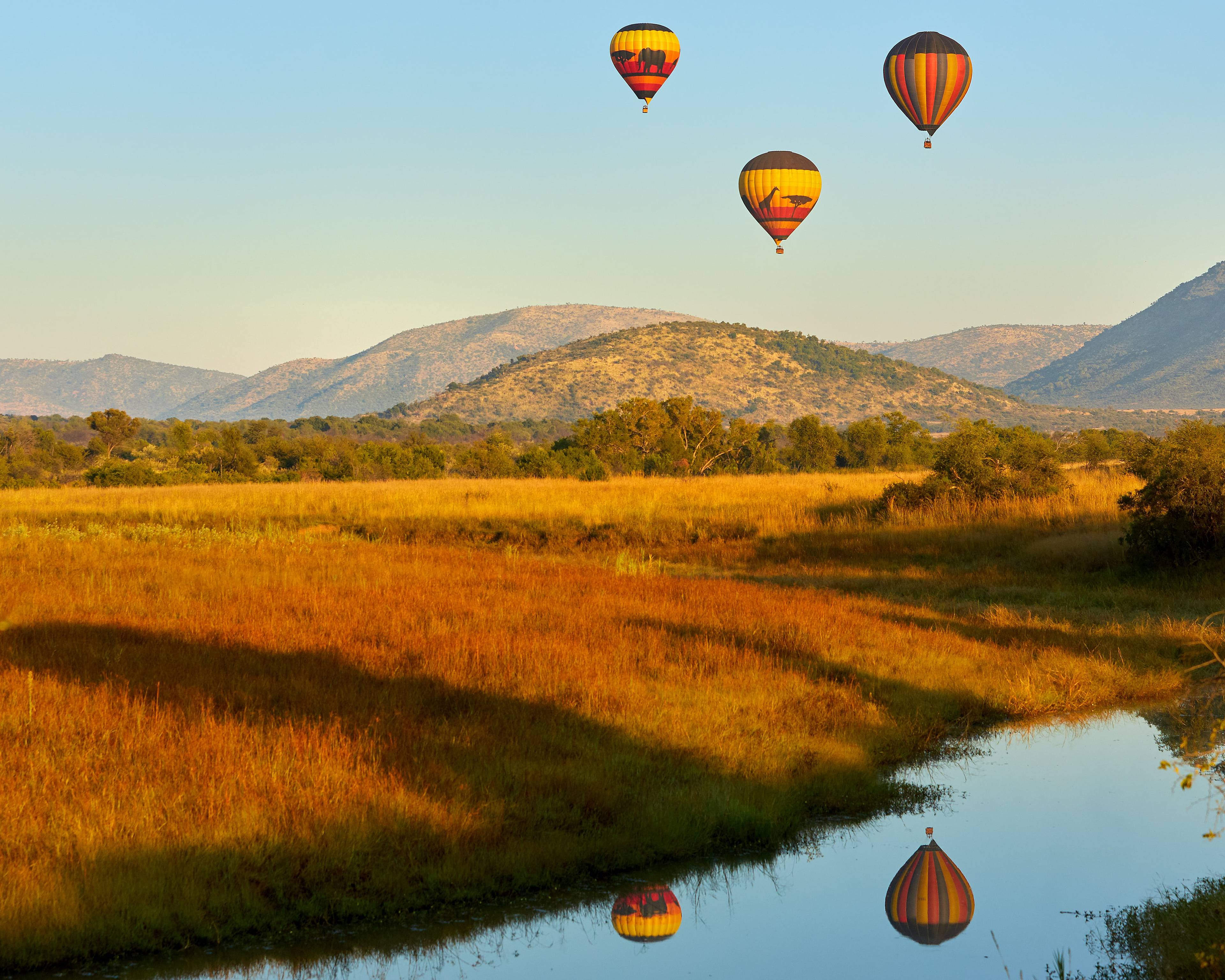 Safaris et montgolfière : Escapade romantique au pays des Big Five