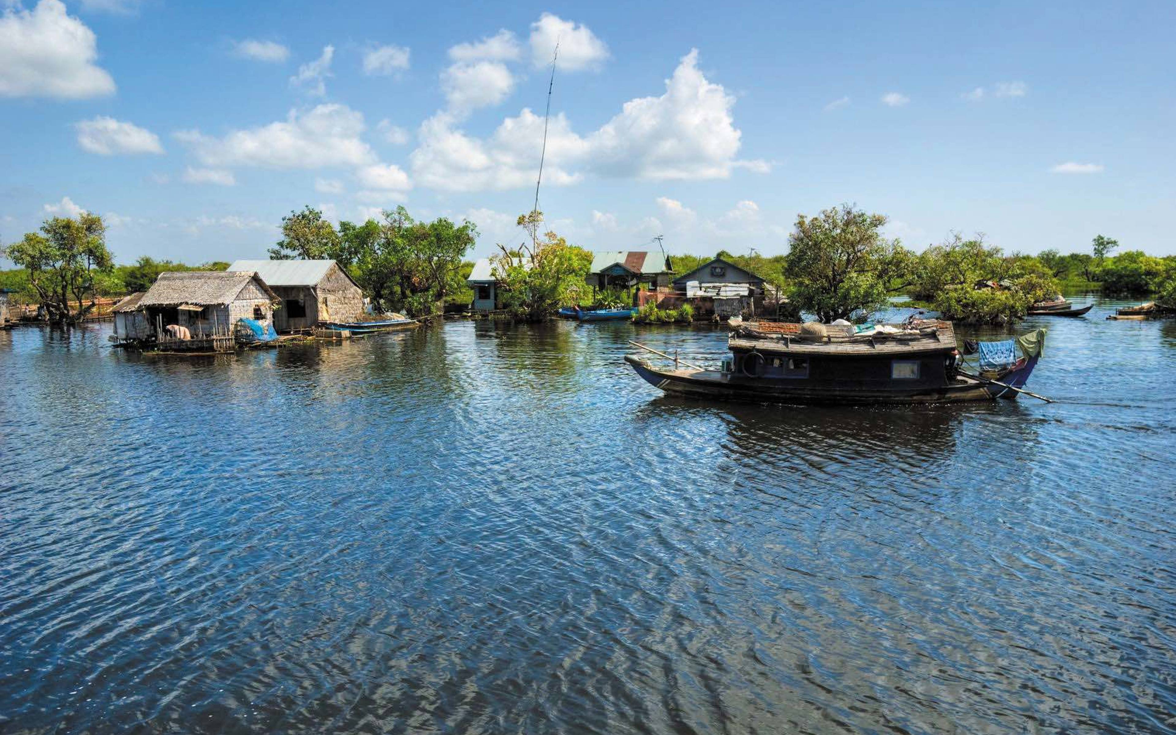 Inmersión en el lago Tonle Sap