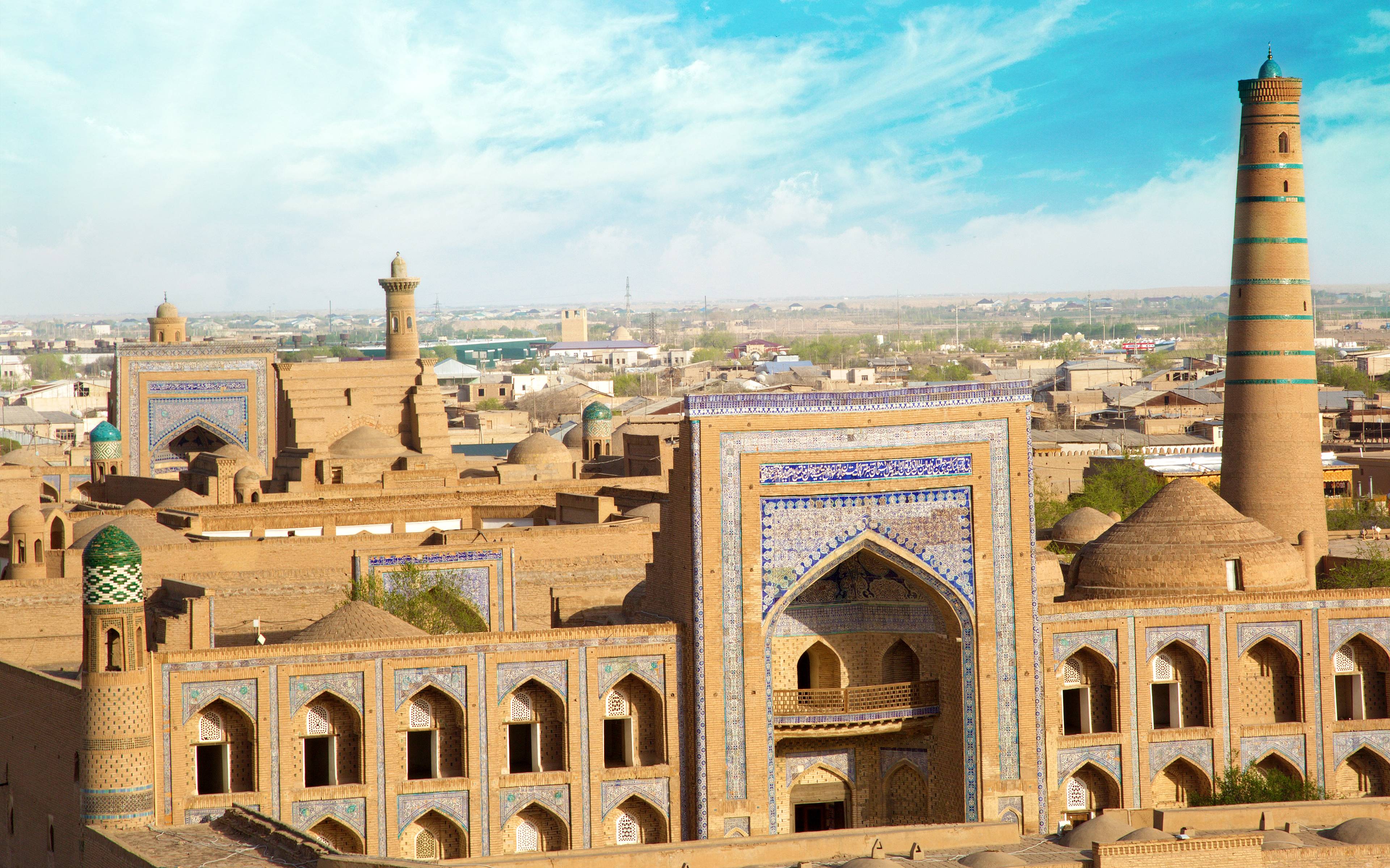 Découverte de la ville intramuros de Khiva