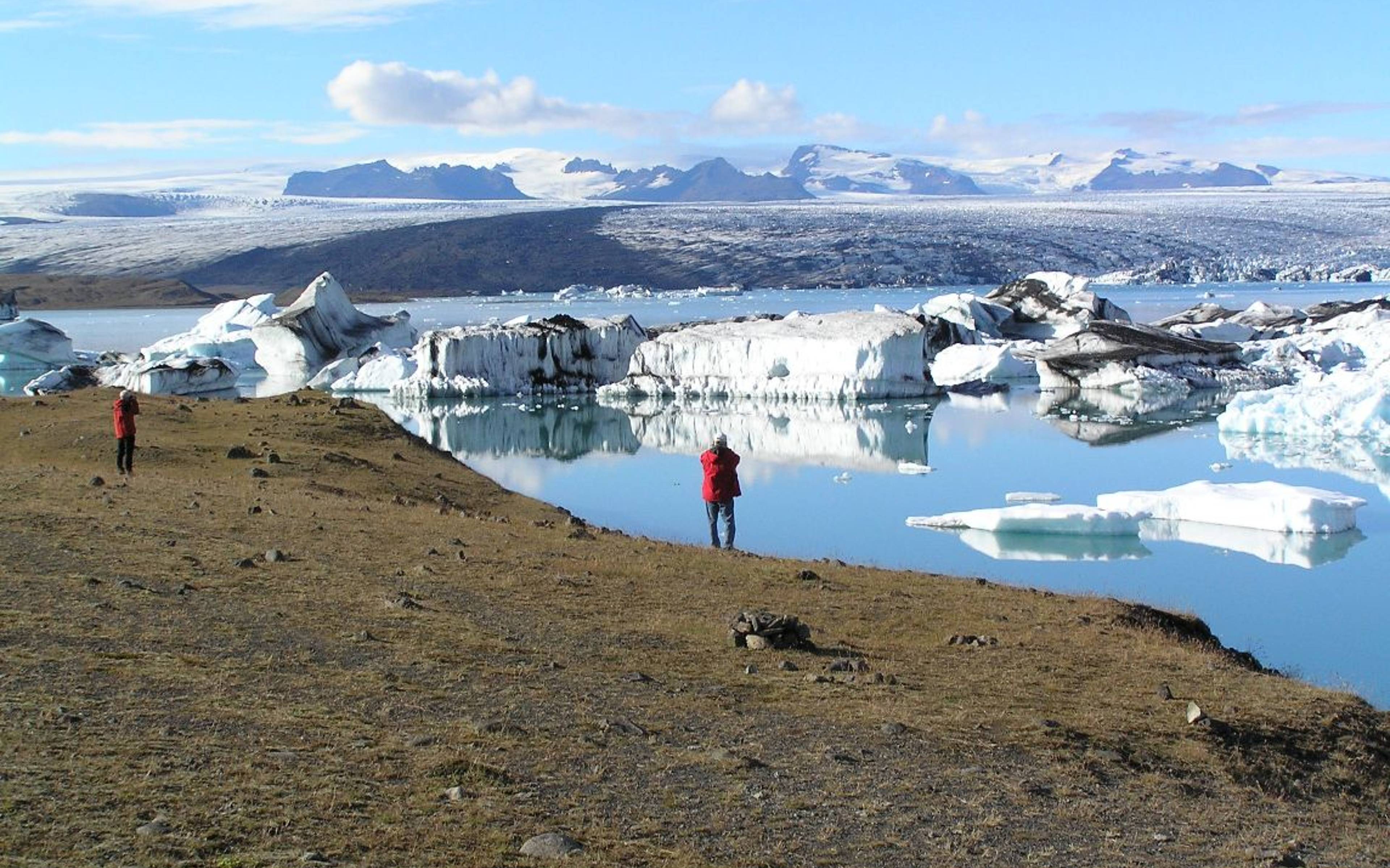 Gletscherlagune mit Eisbergen & Nationalpark Skaftafell 