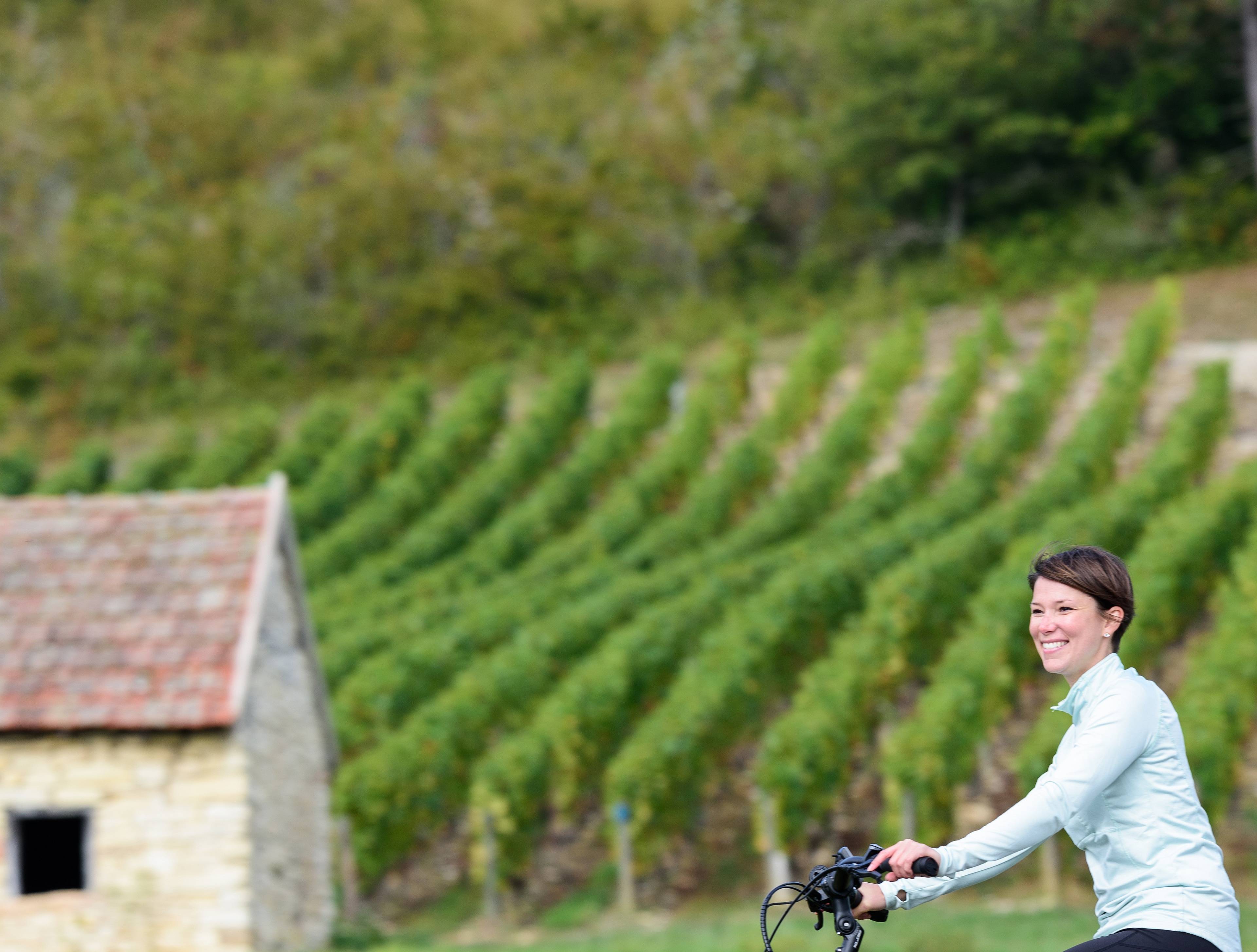 Découverte à vélo du vignoble de Bourgogne du Sud
