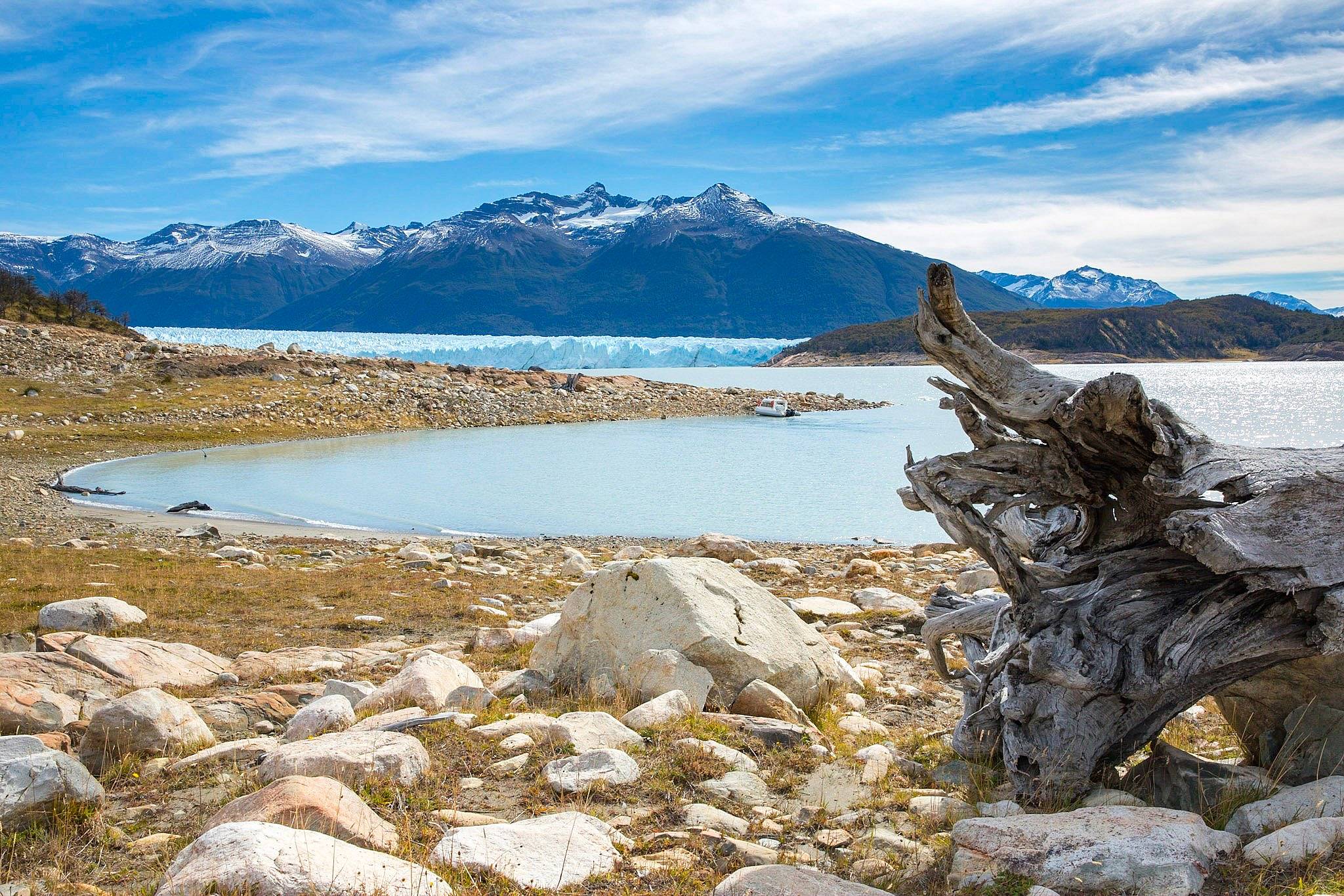 Découverte de la campagne patagonne et visite du Perito Moreno