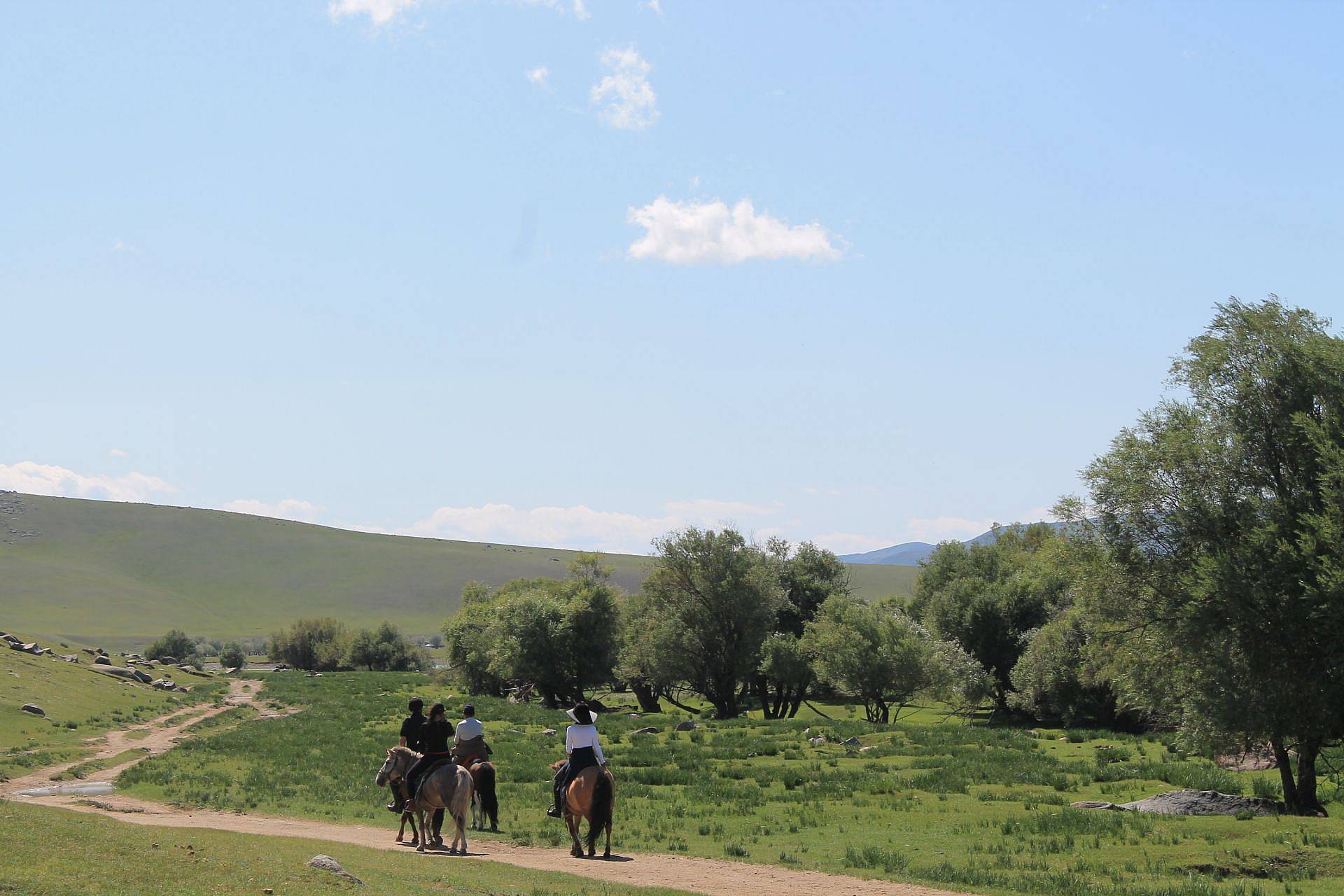 La vallée de l'Orkhon à cheval