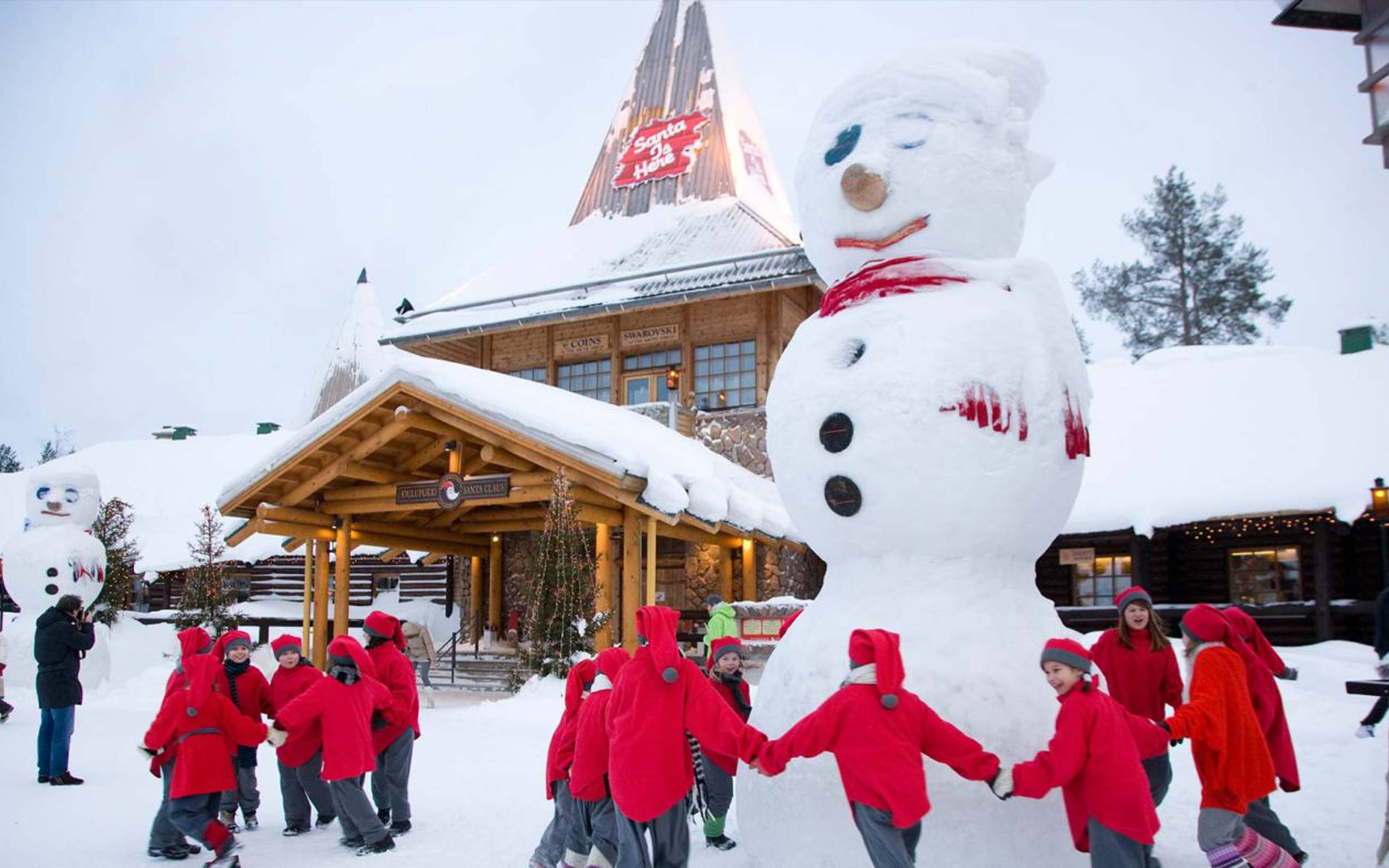 Willkommen in Rovaniemi, der offiziellen Heimatstadt des Weihnachtsmannes 