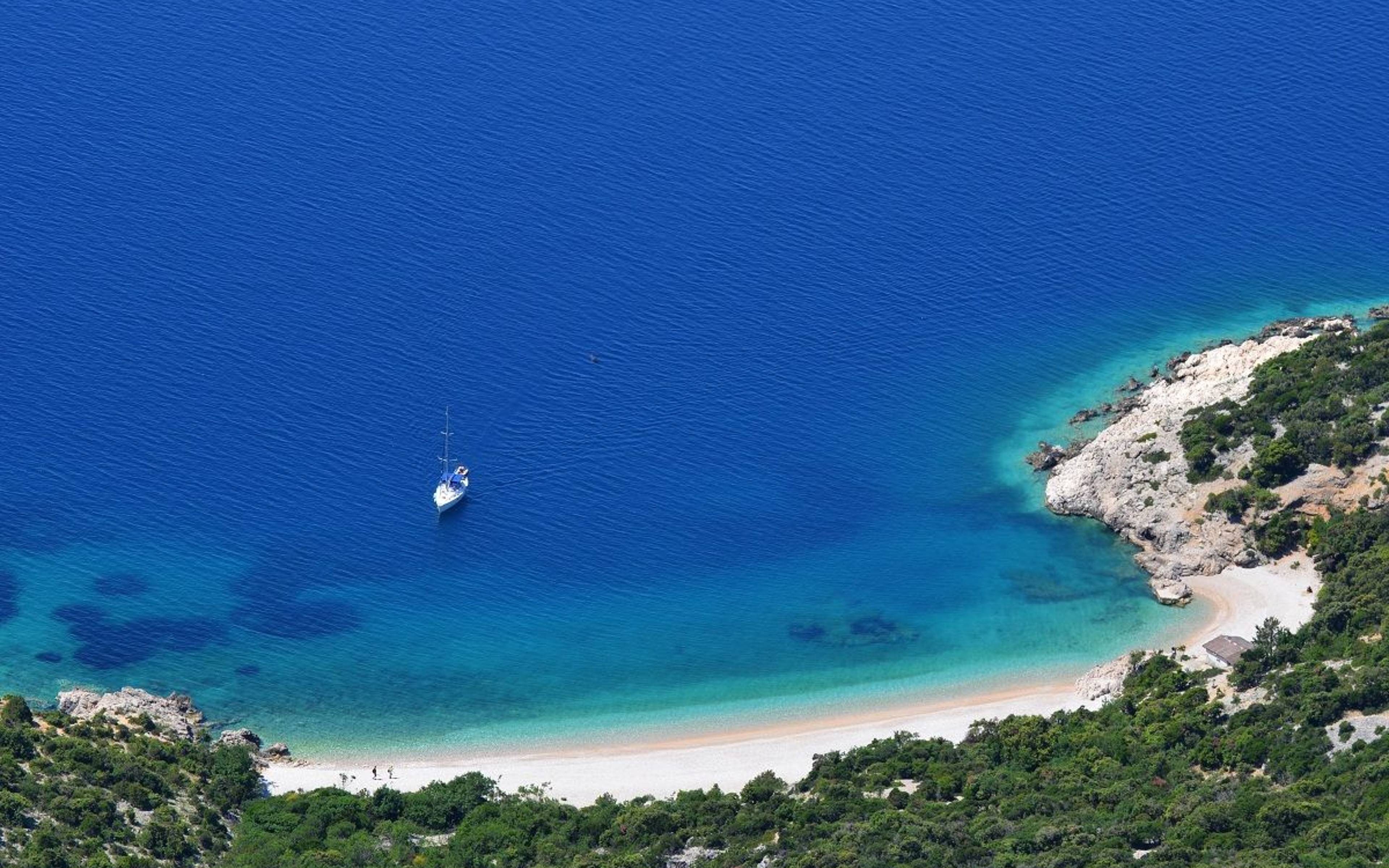La côte Adriatique et ses îles