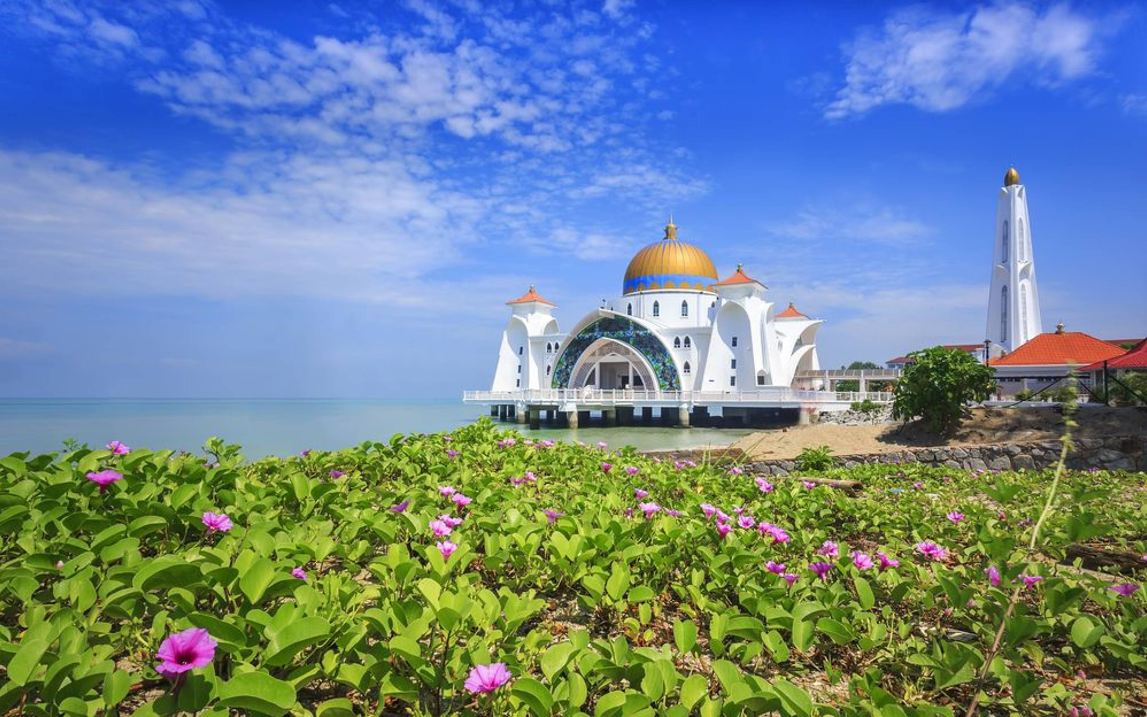 Putrajaya et la mosquée rose, vol de retour