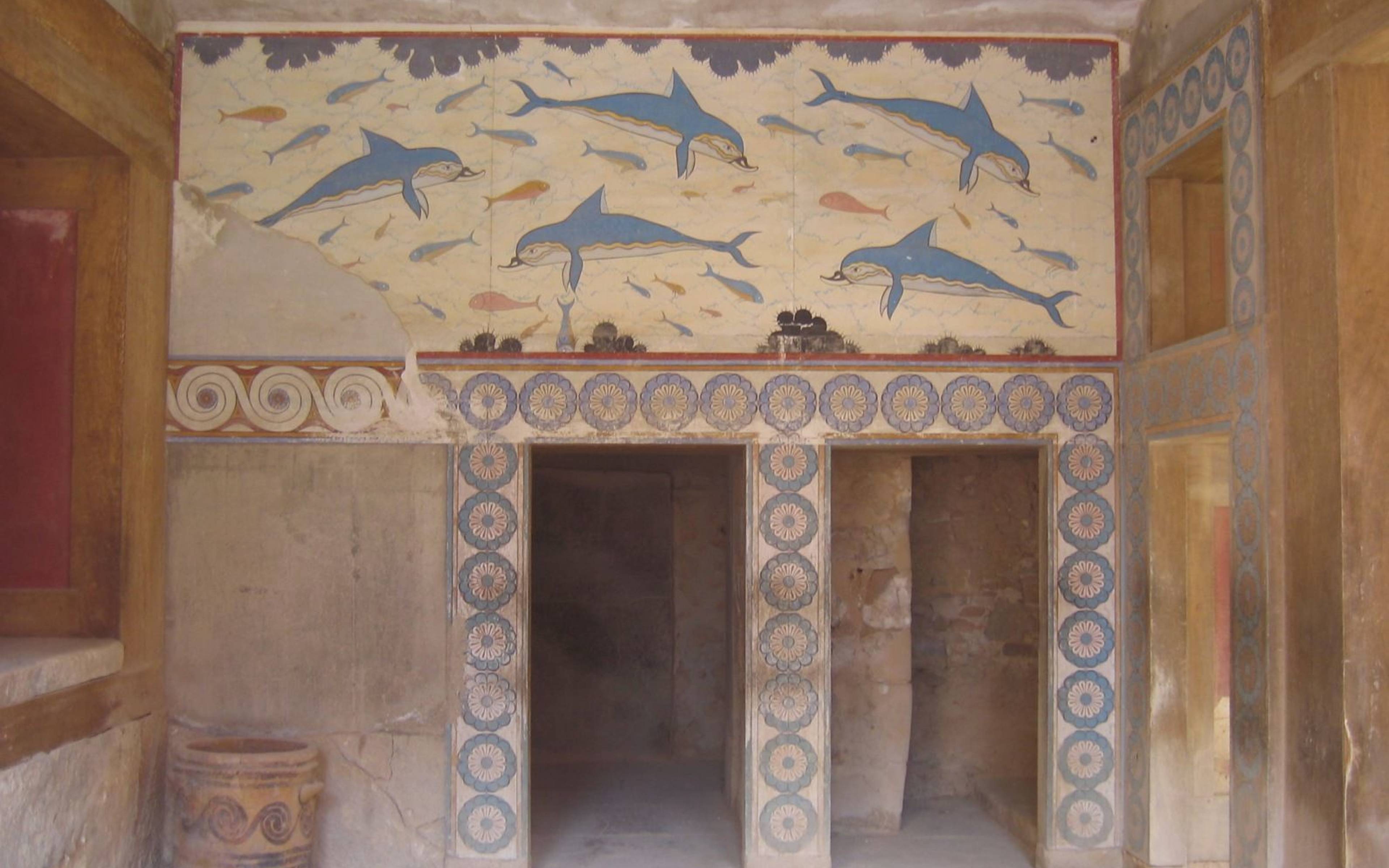 Palazzo minoico di Knosso e museo archeologico di Heraklion