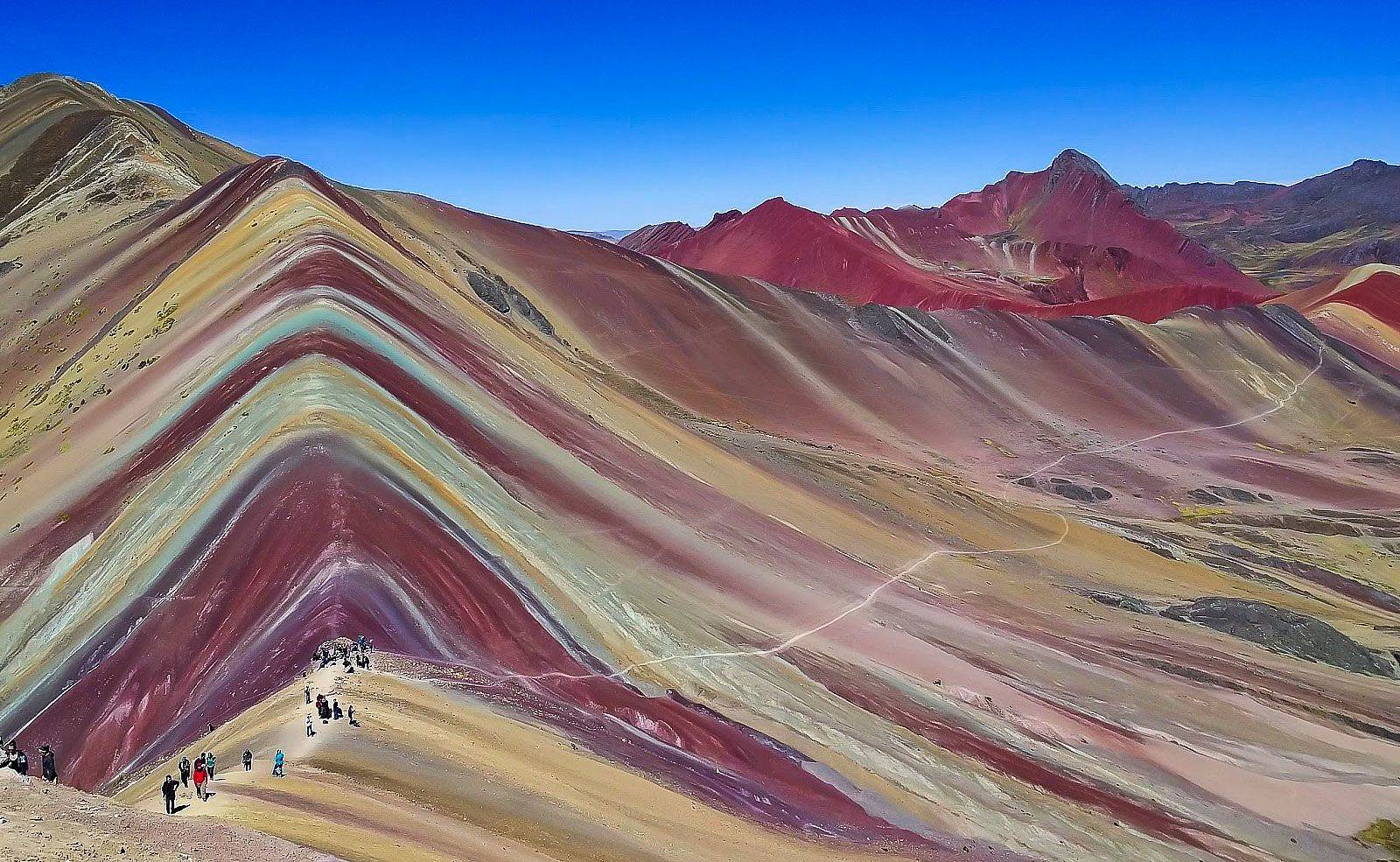 I colori della Montagna Arcobaleno Vinicunca