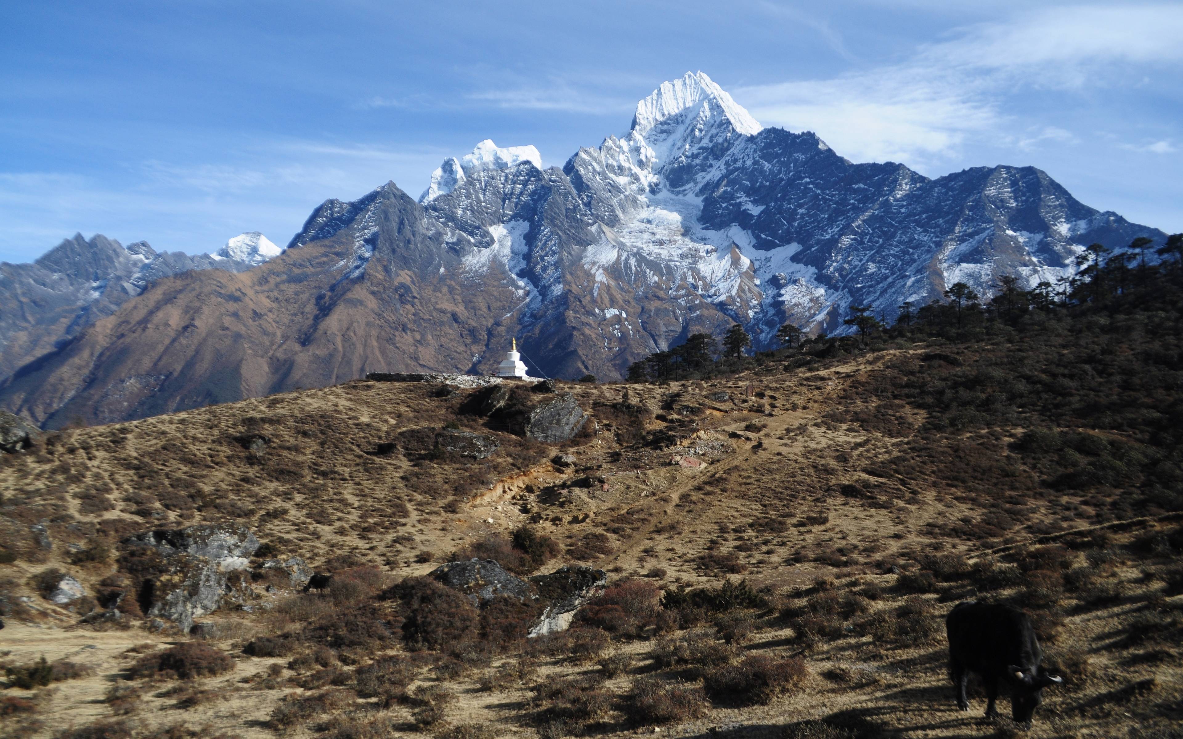 Trekking rund um die 6000er des Himalayas - 6 Stunden Wanderung