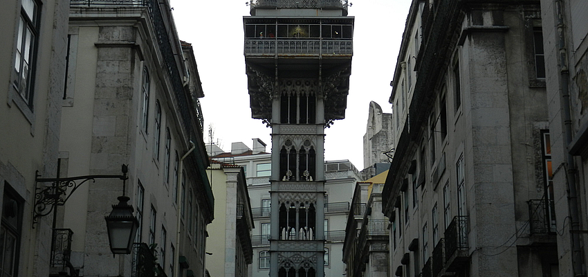 Ascenseur à Lisbonne