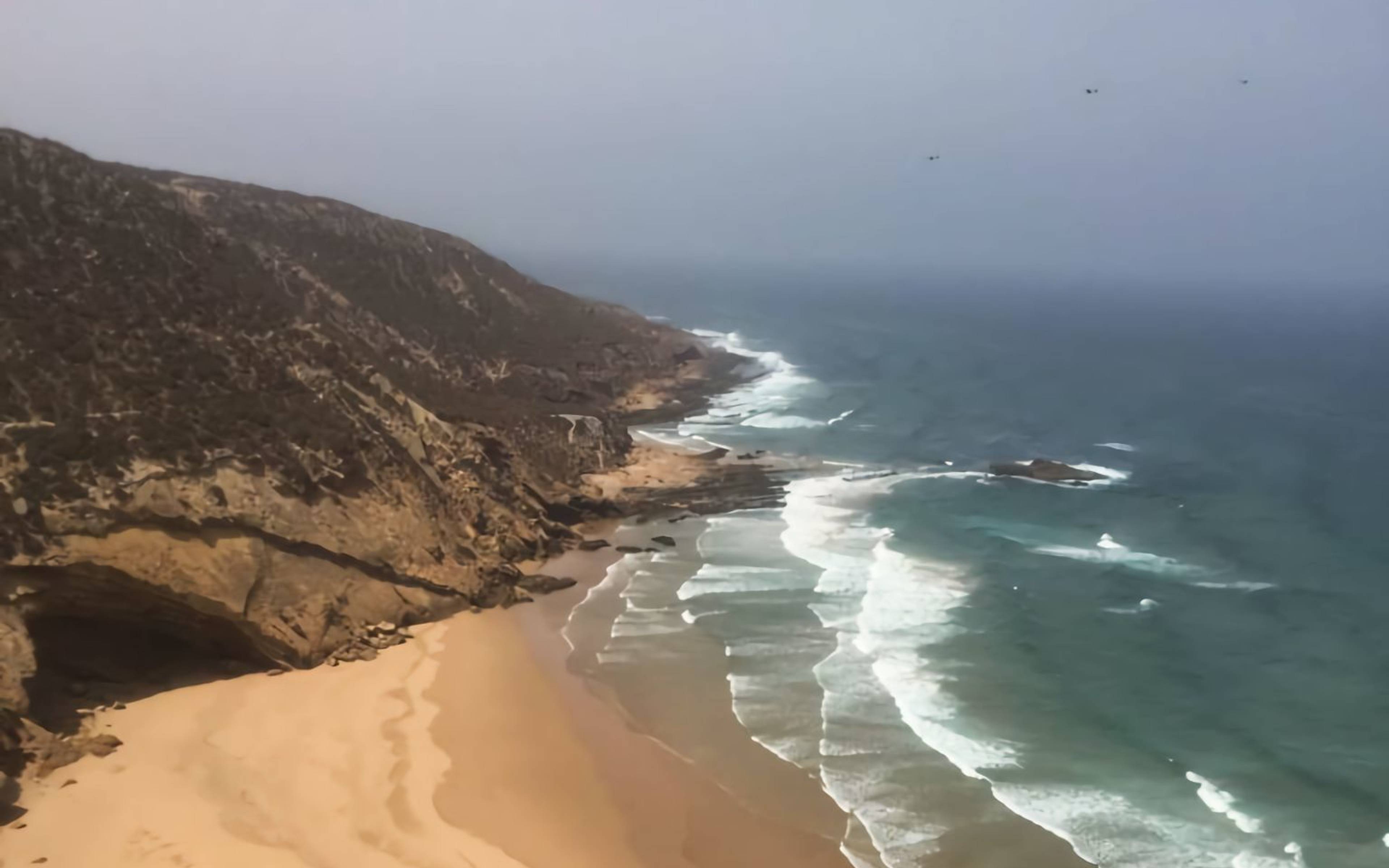 Strandwanderung in der Bucht von Sidi M‘Barek