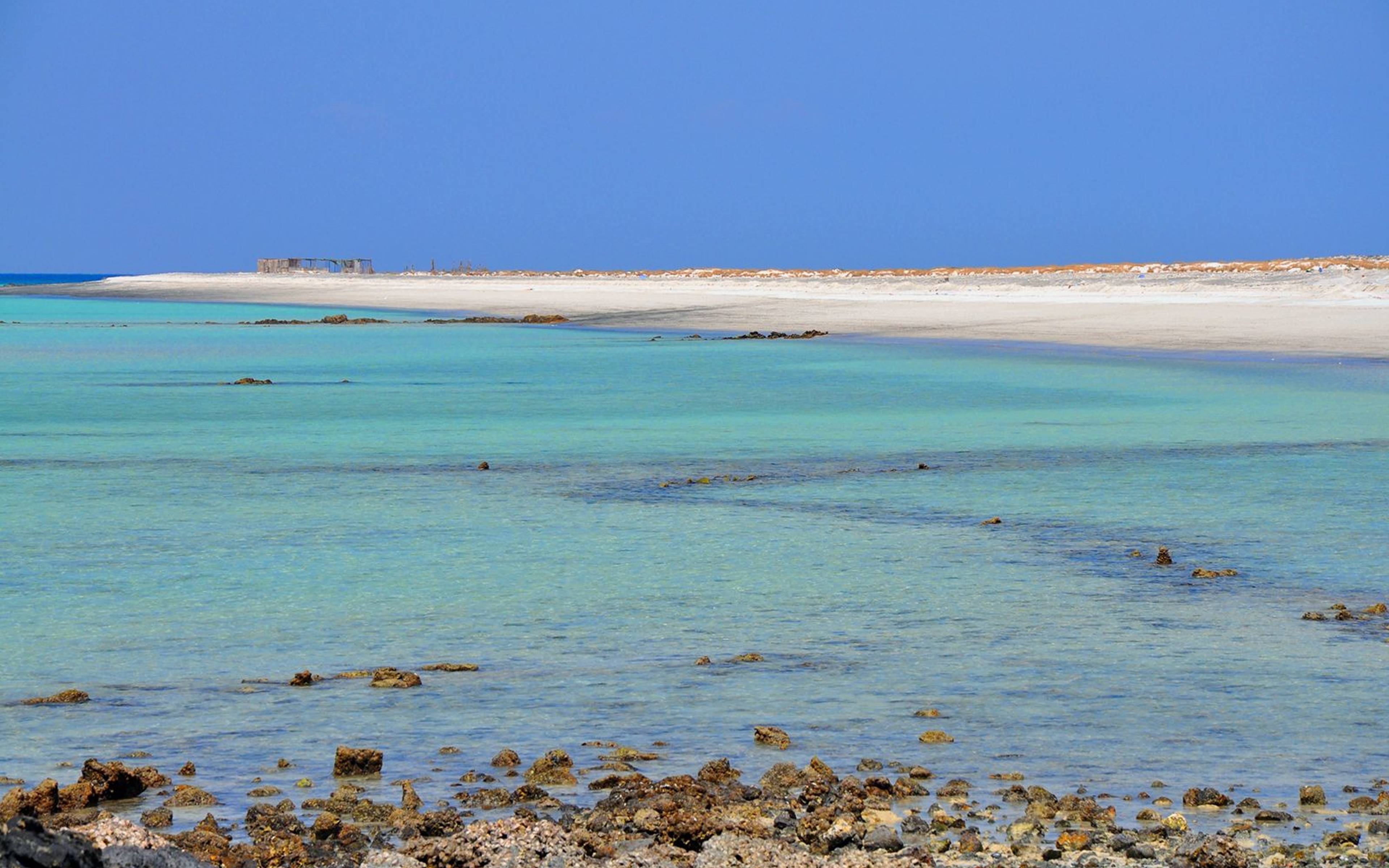 Le spiagge selvagge dell'isola di Masirah