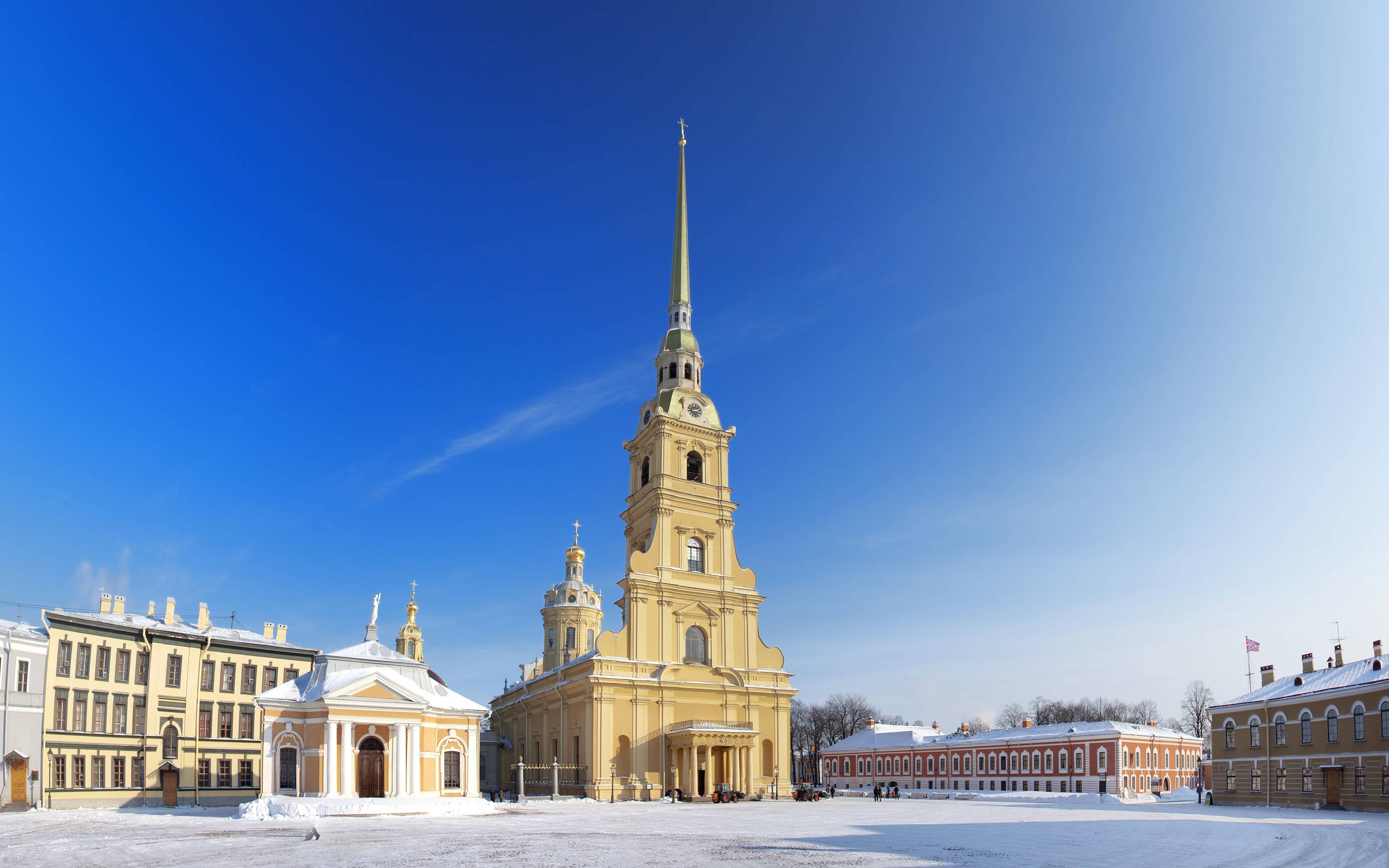 Sankt-Petersburg im Winterglanz