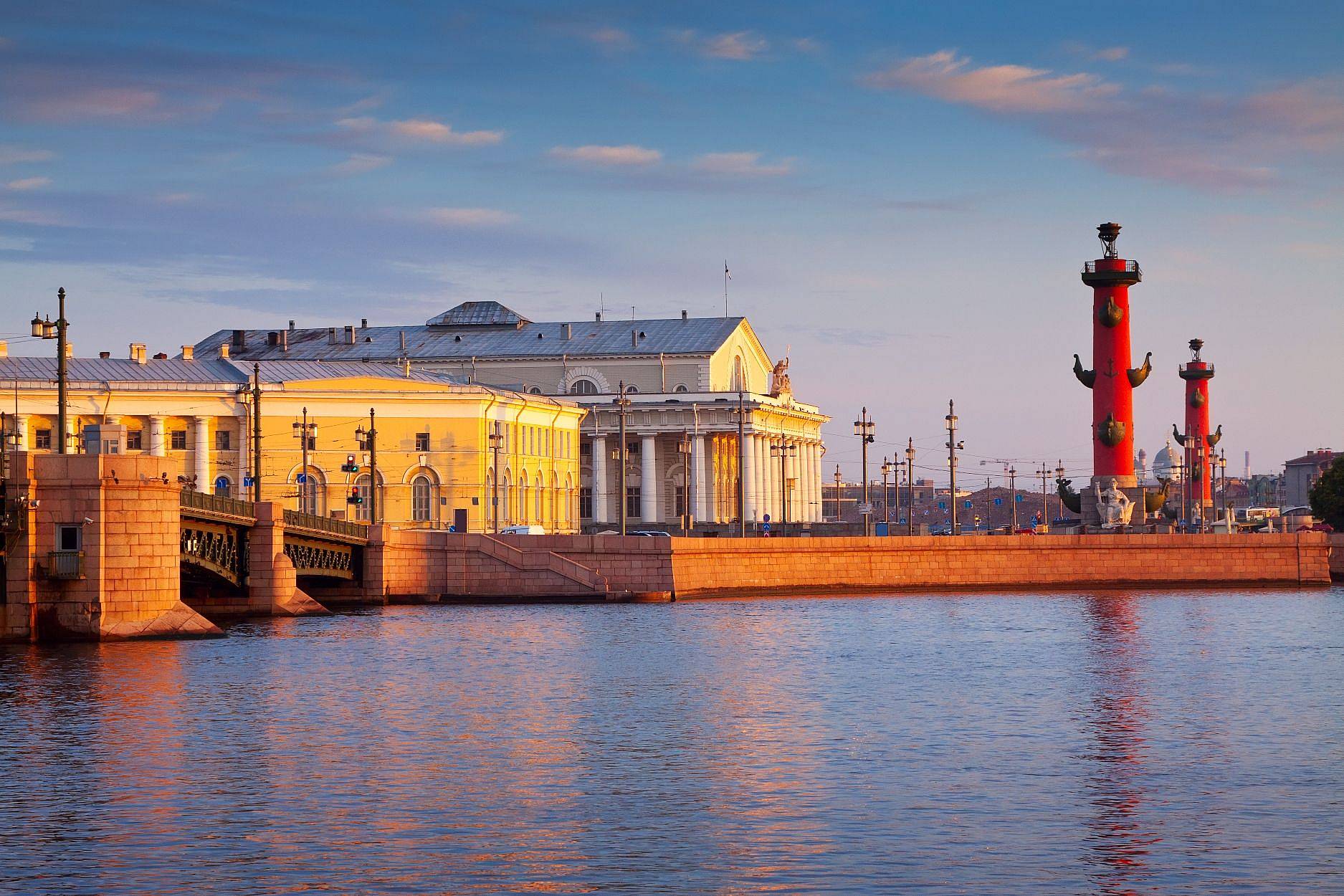 Anreise in Sankt-Petersburg