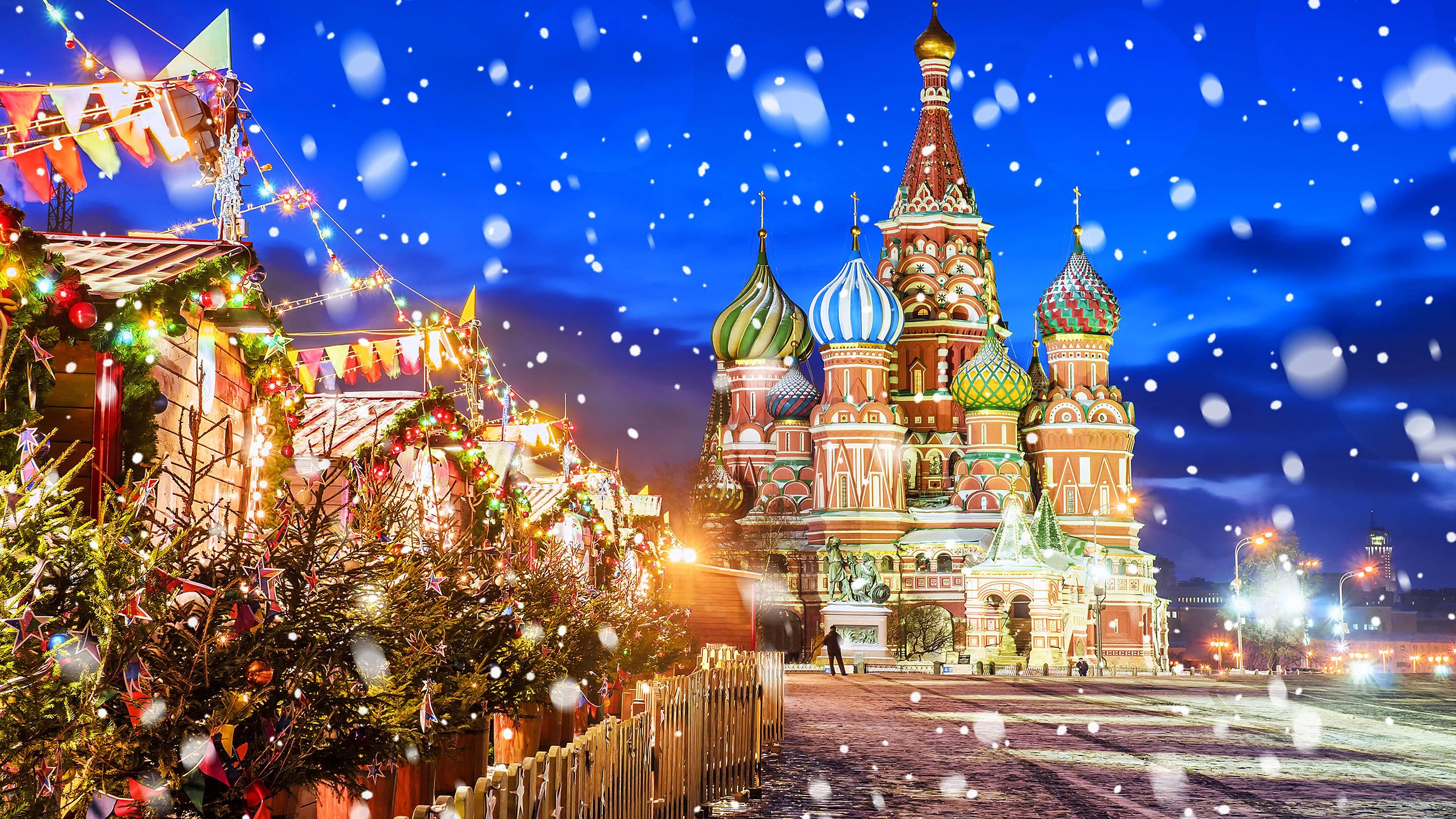 Nouvel an à Moscou et Saint-Pétersbourg
