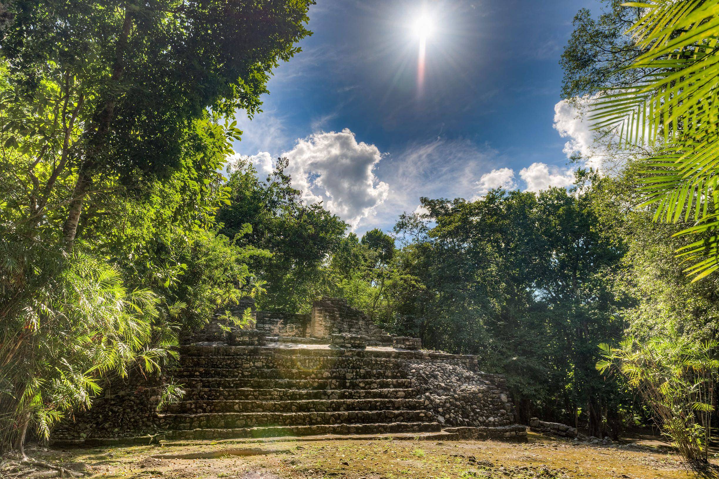 Die Maya-Ruinen von Chicanná 