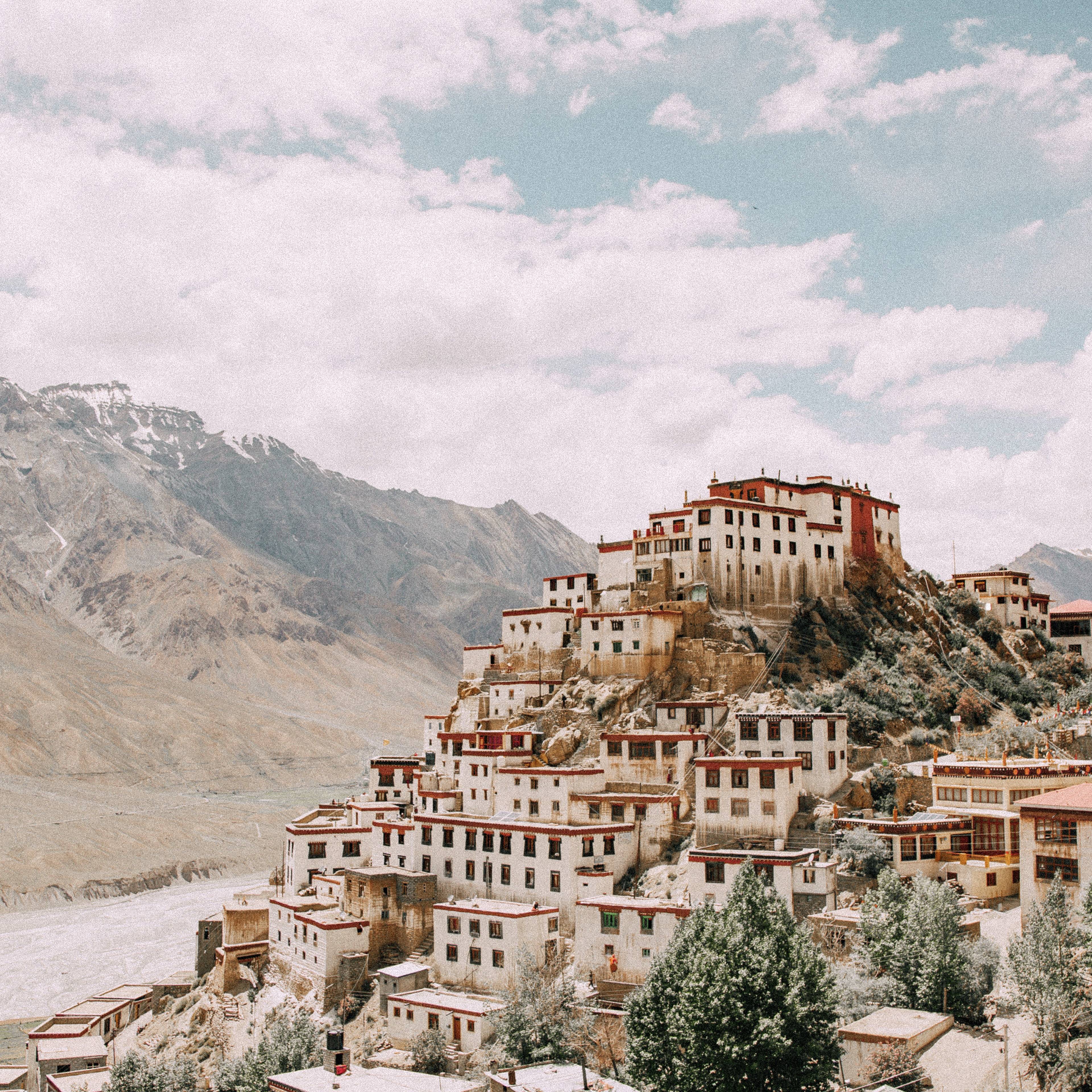 Village dans une vallée du Ladakh