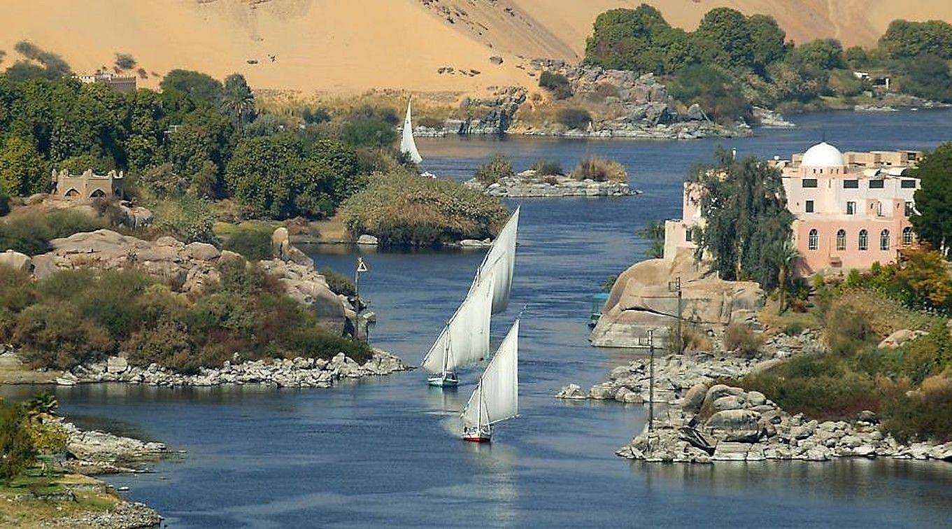 Soluzione ecologica alla navigazione nel Nilo: la felucca