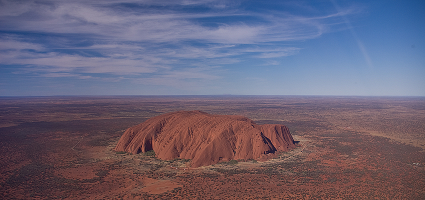 Le célèbre Uluru ou Ayers Rock