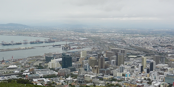 Ciudad del Cabo vista desde arriba