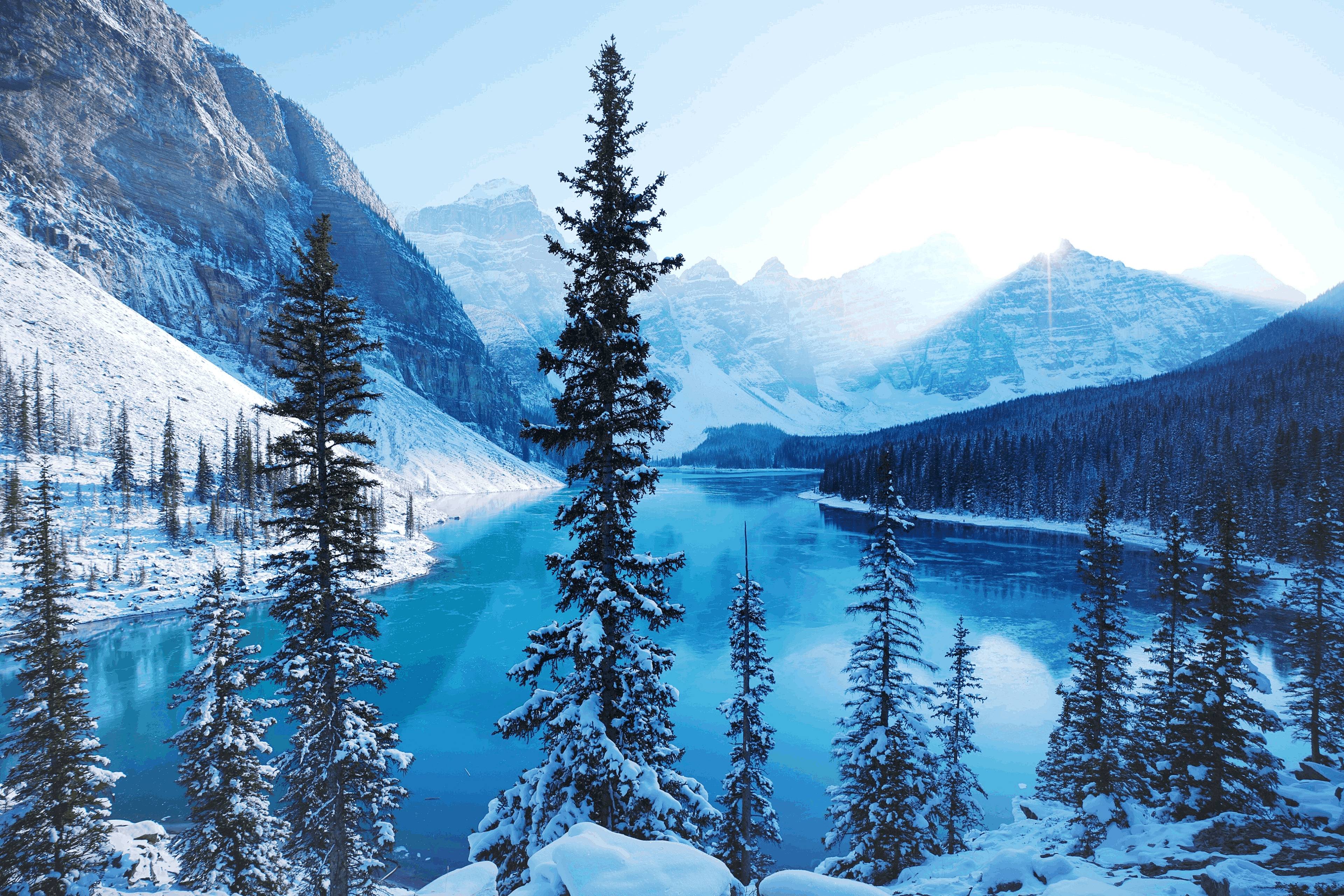 Aventures hivernales dans les Rocheuses canadiennes
