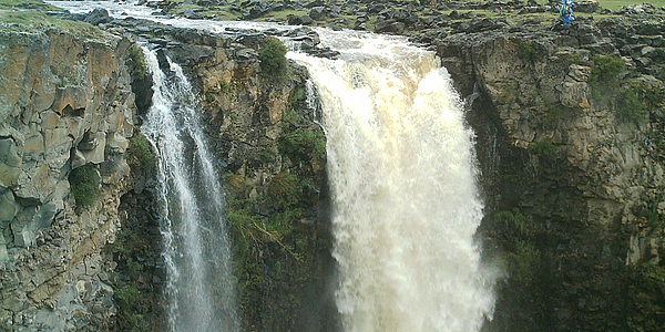The Orkhon Waterfalls