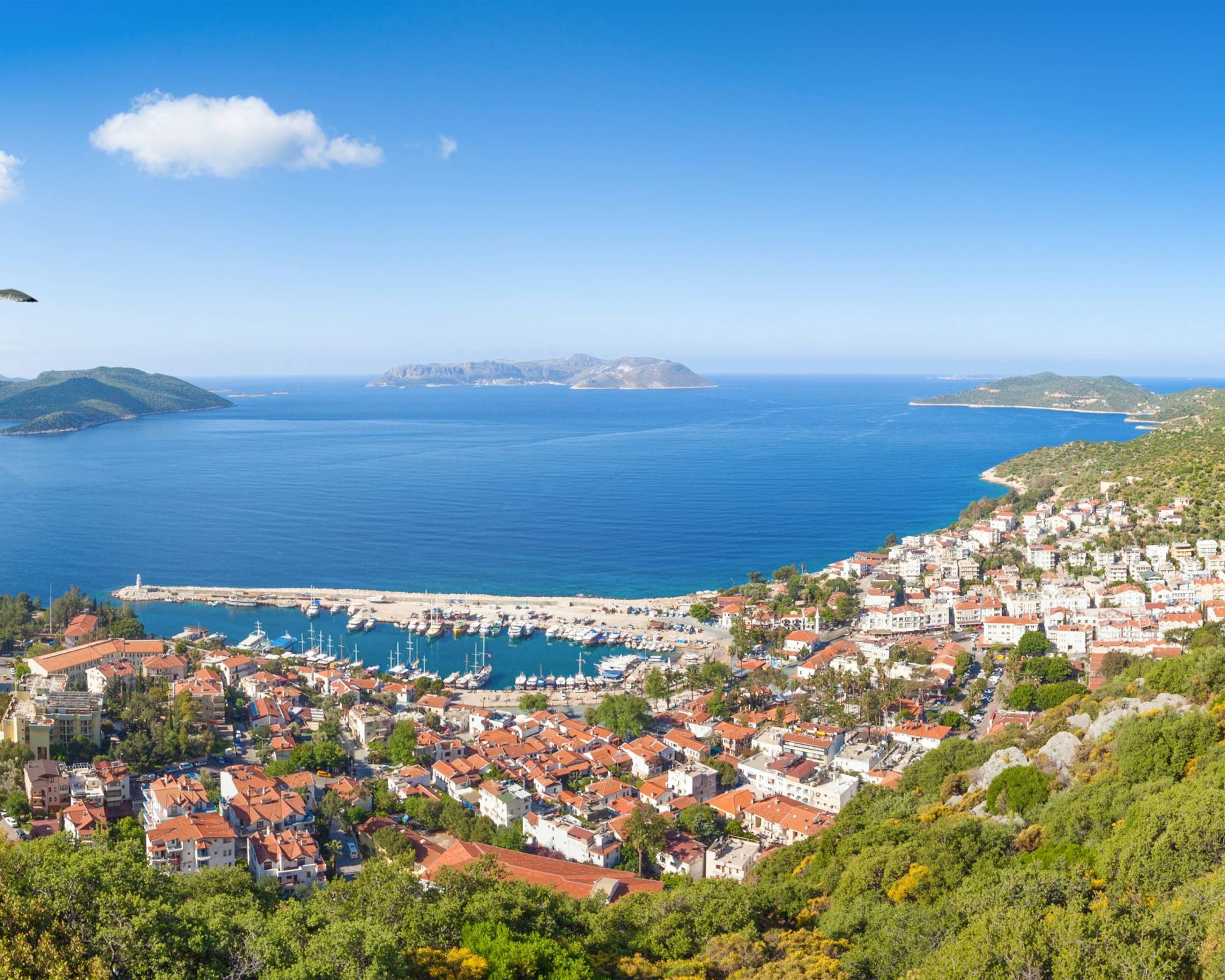 Les paysages magnifiques de la côte Lycienne en autotour