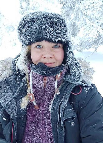 Patricia - Spécialiste des voyages uniques en petits groupes dans la nature sauvage de la Laponie