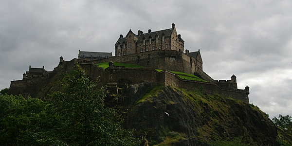 El castillo de Edimburgo