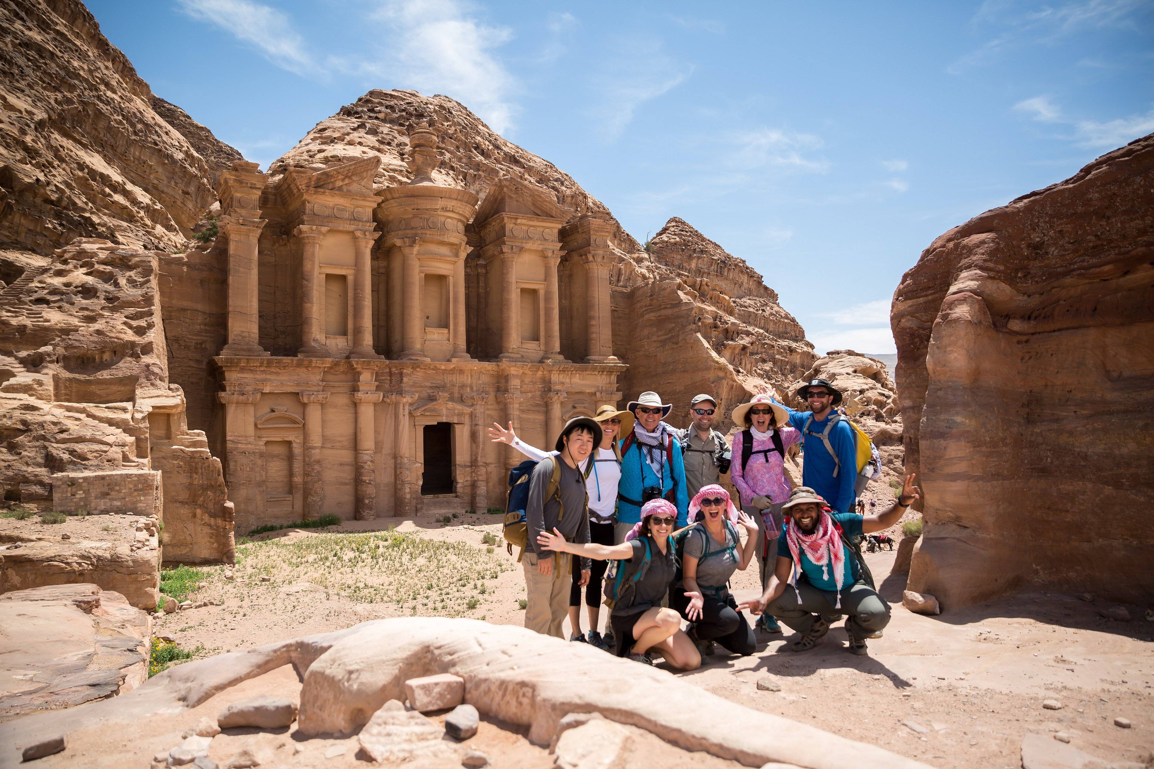 Trektocht van Dana naar Petra, Wadi Rum en de Dode Zee
