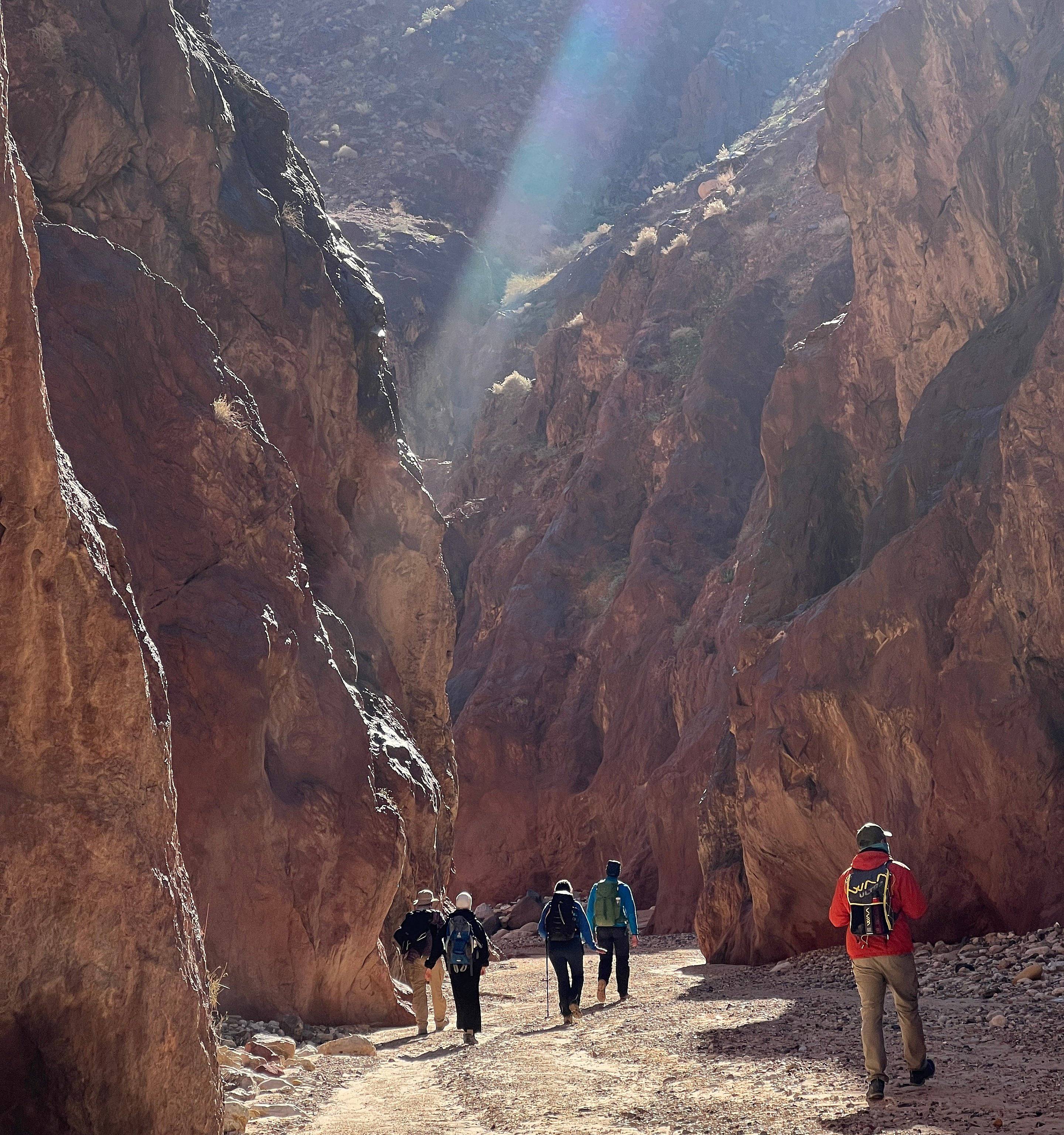 Trekking van Petra naar Wadi Rum