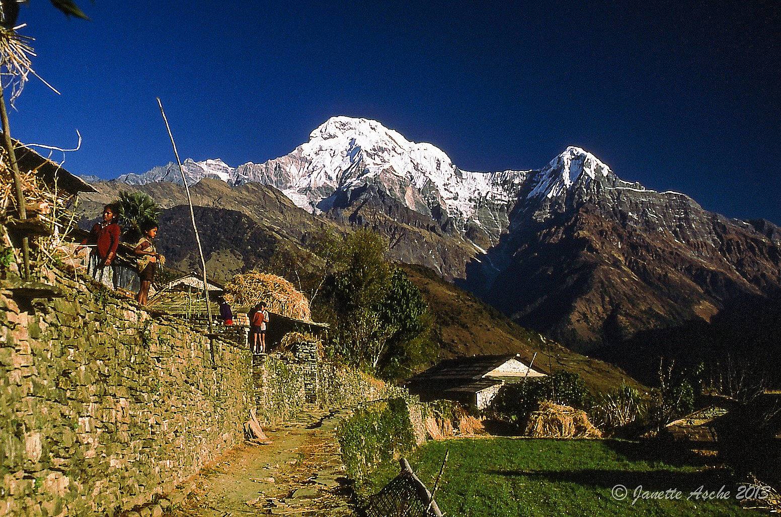Trek facile au balcon des Annapurnas