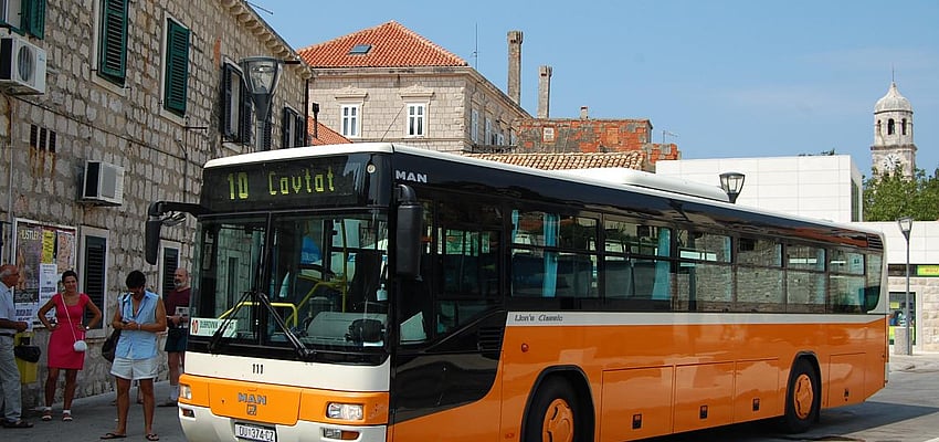 Bus in Croatia