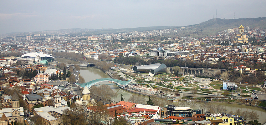 A view of Tbilisi