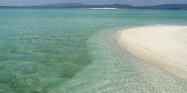 Playa de ensueño en Sulawesi