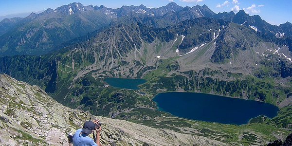 Panorama depuis les Hautes Tatras