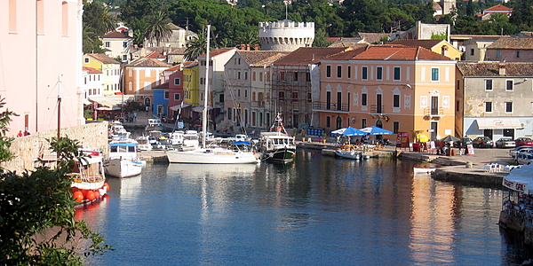 The harbour at Mali Lošinj
