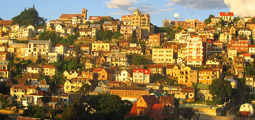 Antananarivo, la capitale del Madagascar