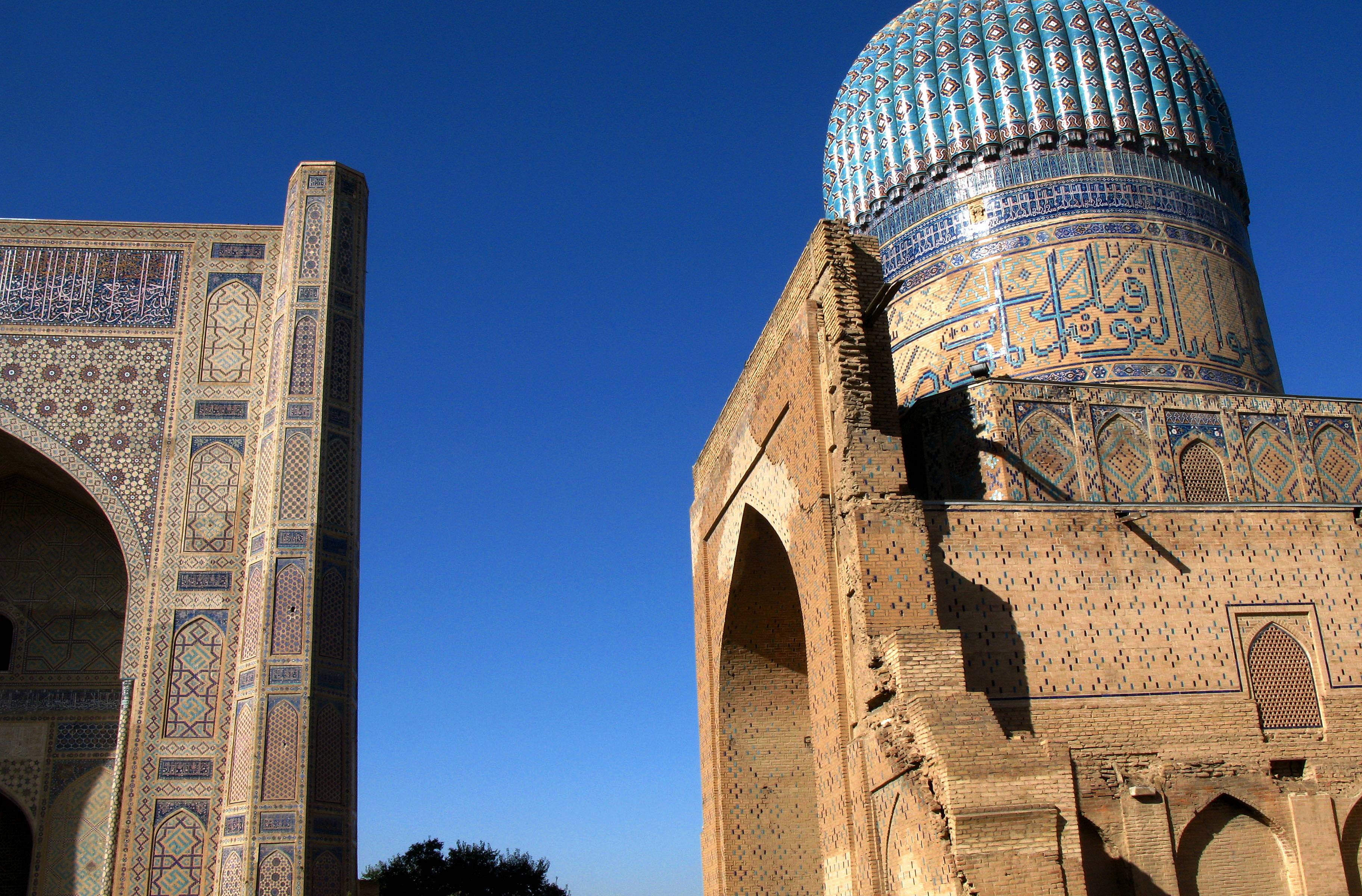 Camino a la capital Tashkent 