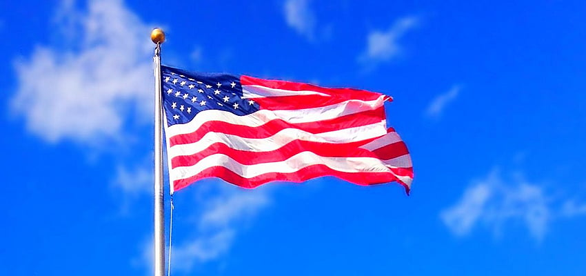 Die amerikanische Flagge