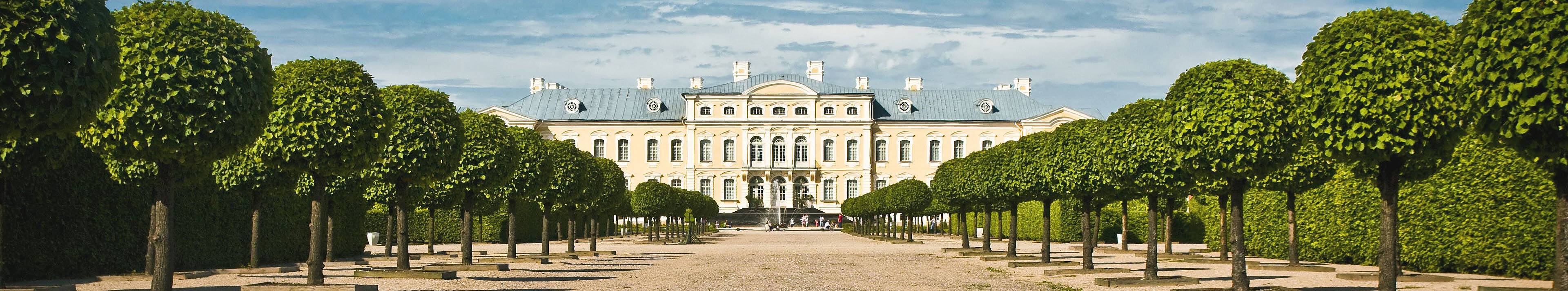 Le palais Rundale, Lettonie
