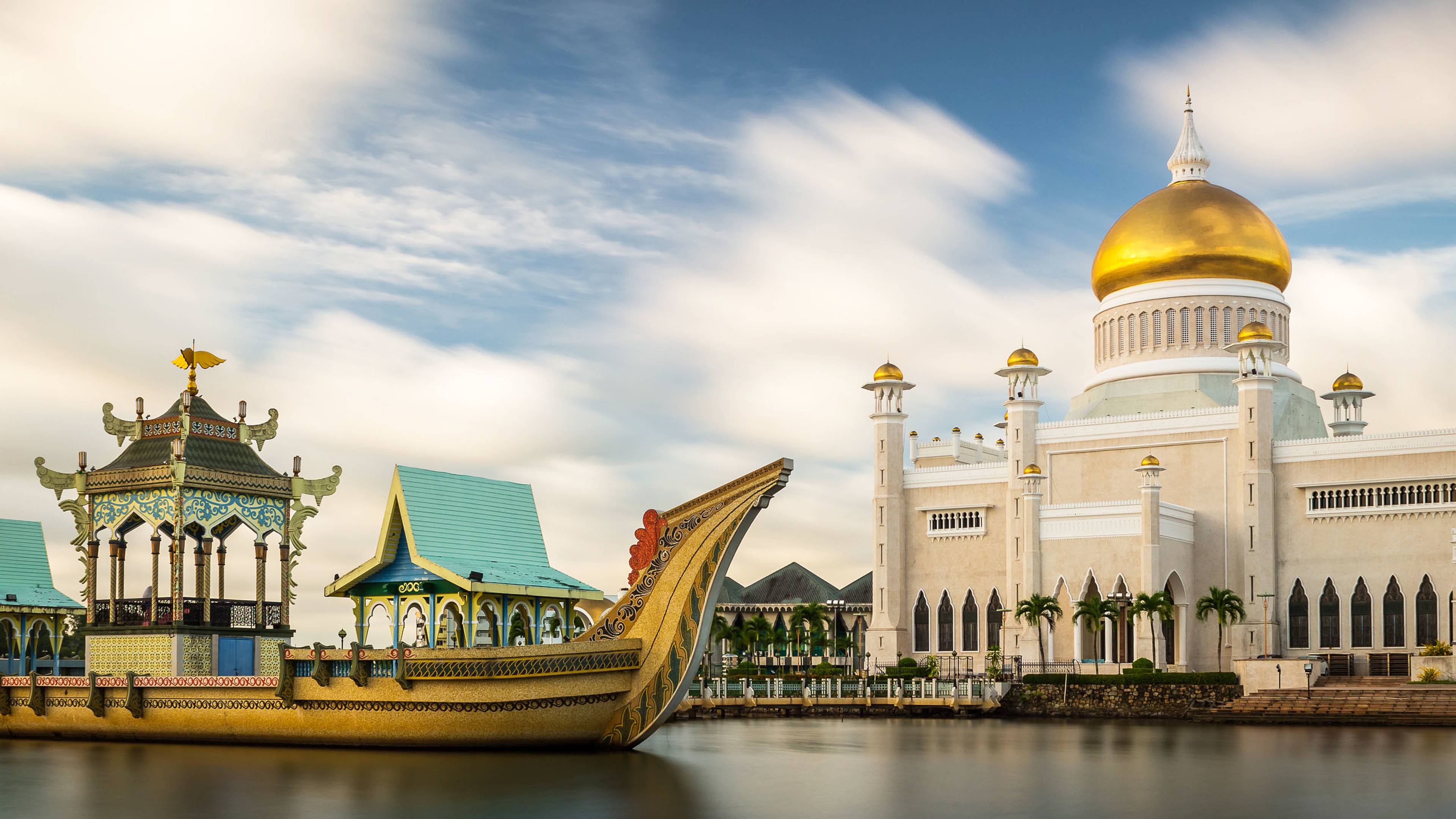 La mosquée de Brunei