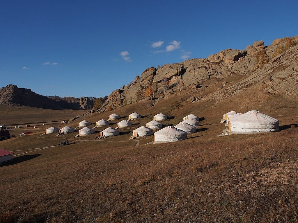 Die Wildnis der Mongolei