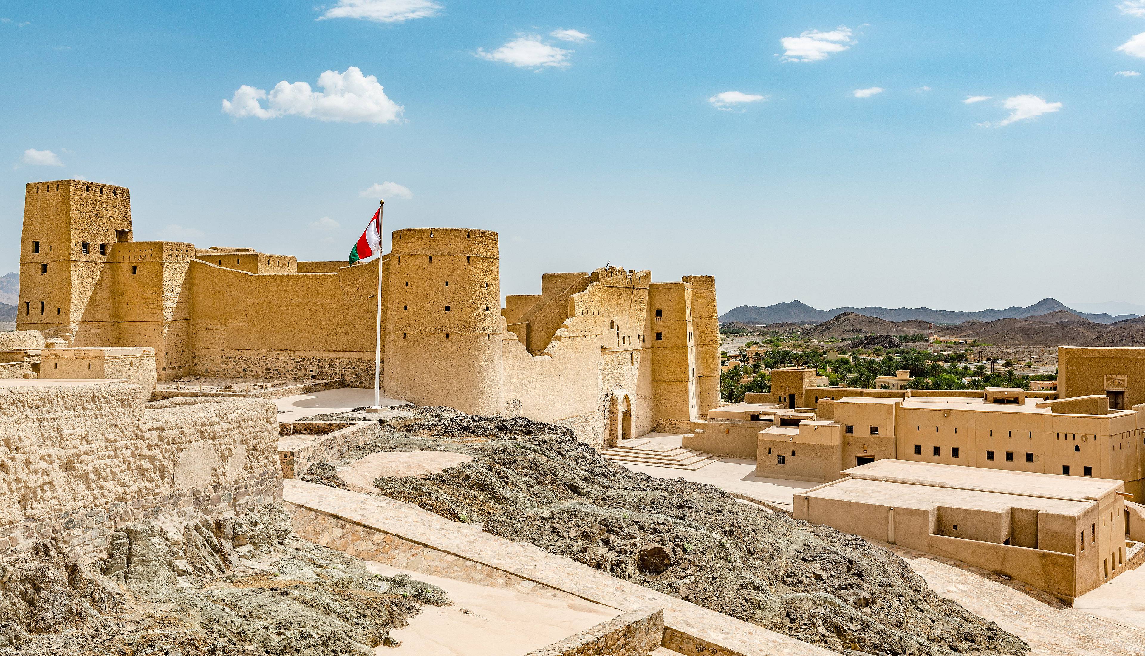 Le fort Bahla, forteresse historique d'Oman